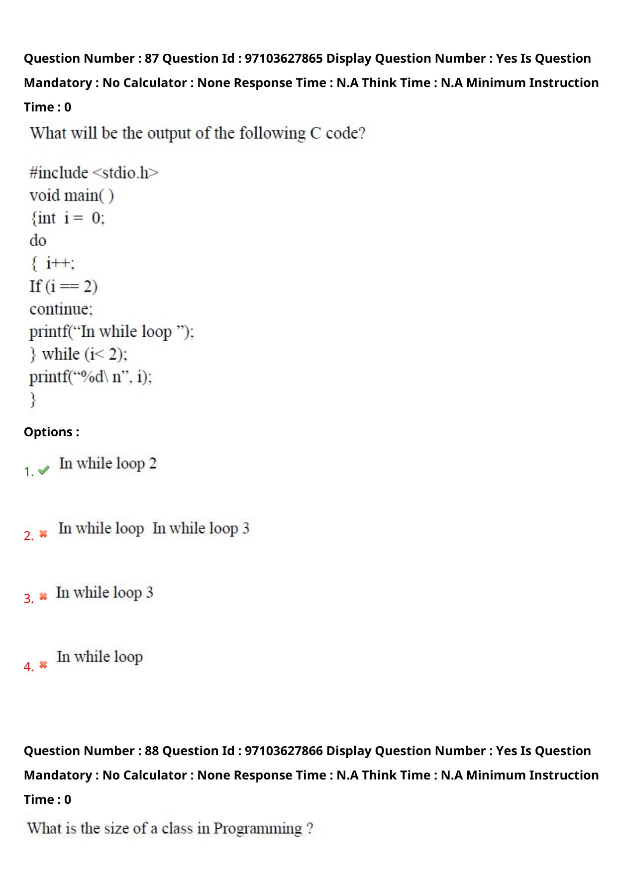 AP RCET 2024 Computer Science & Applications Question Paper - Page 55