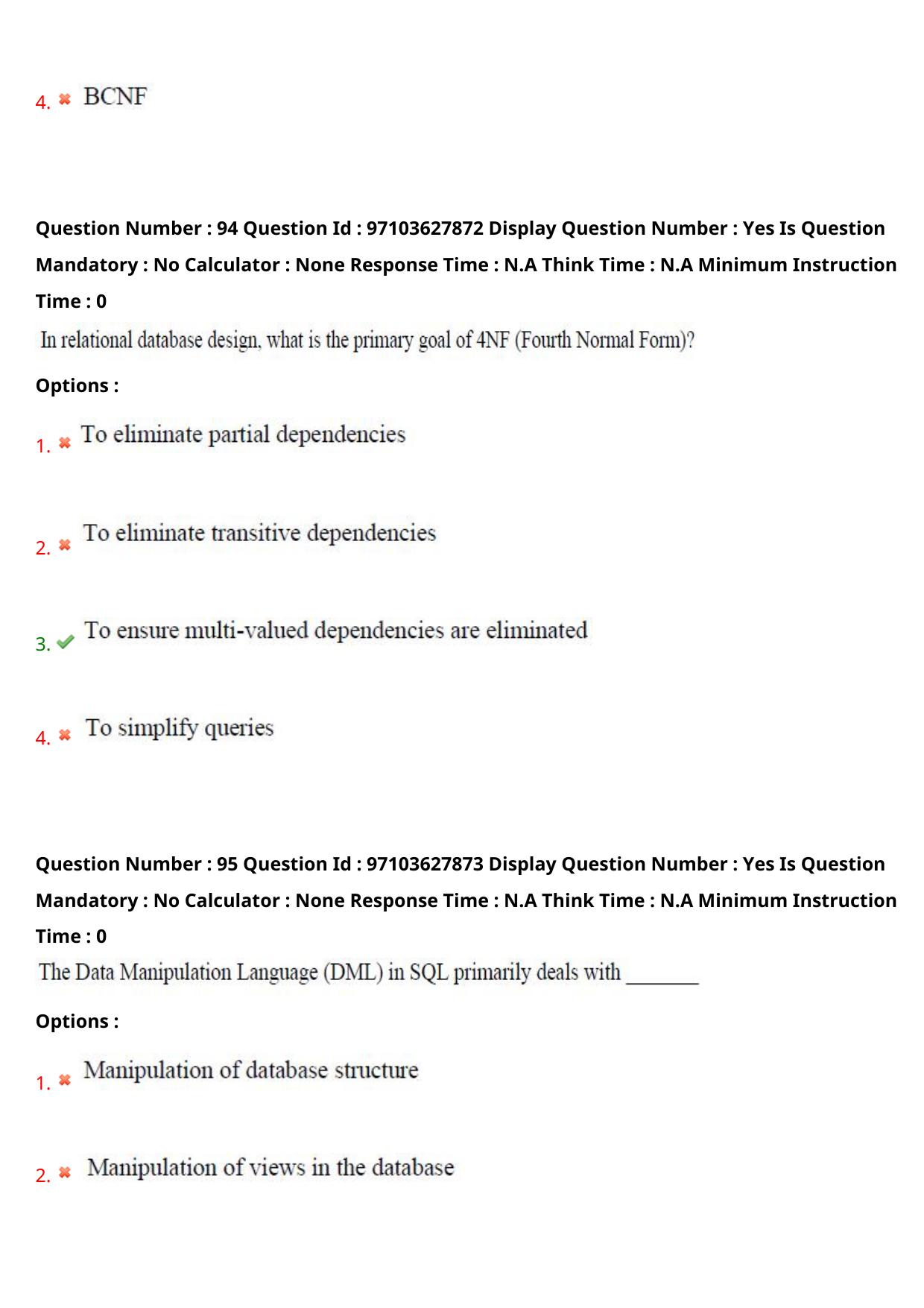 AP RCET 2024 Computer Science & Applications Question Paper - Page 59
