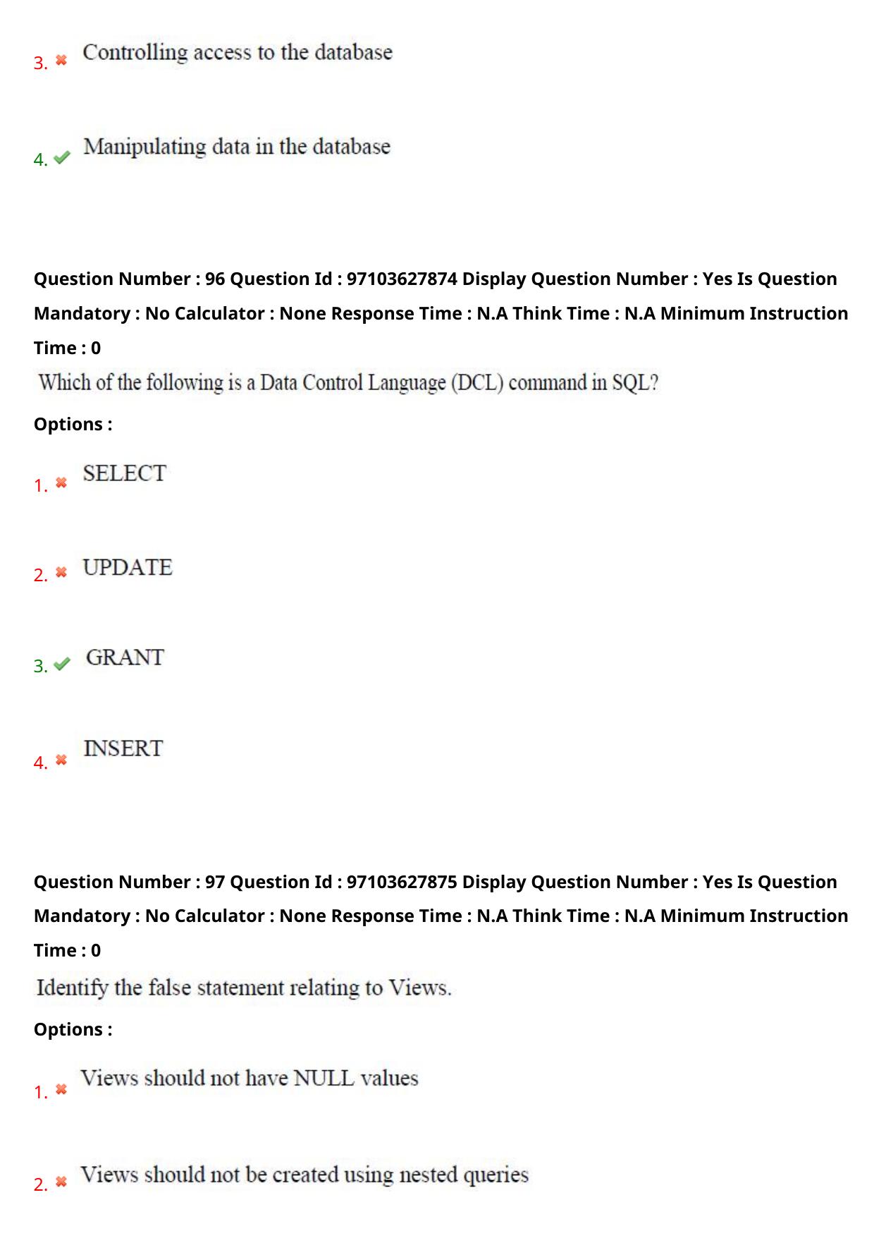 AP RCET 2024 Computer Science & Applications Question Paper - Page 60