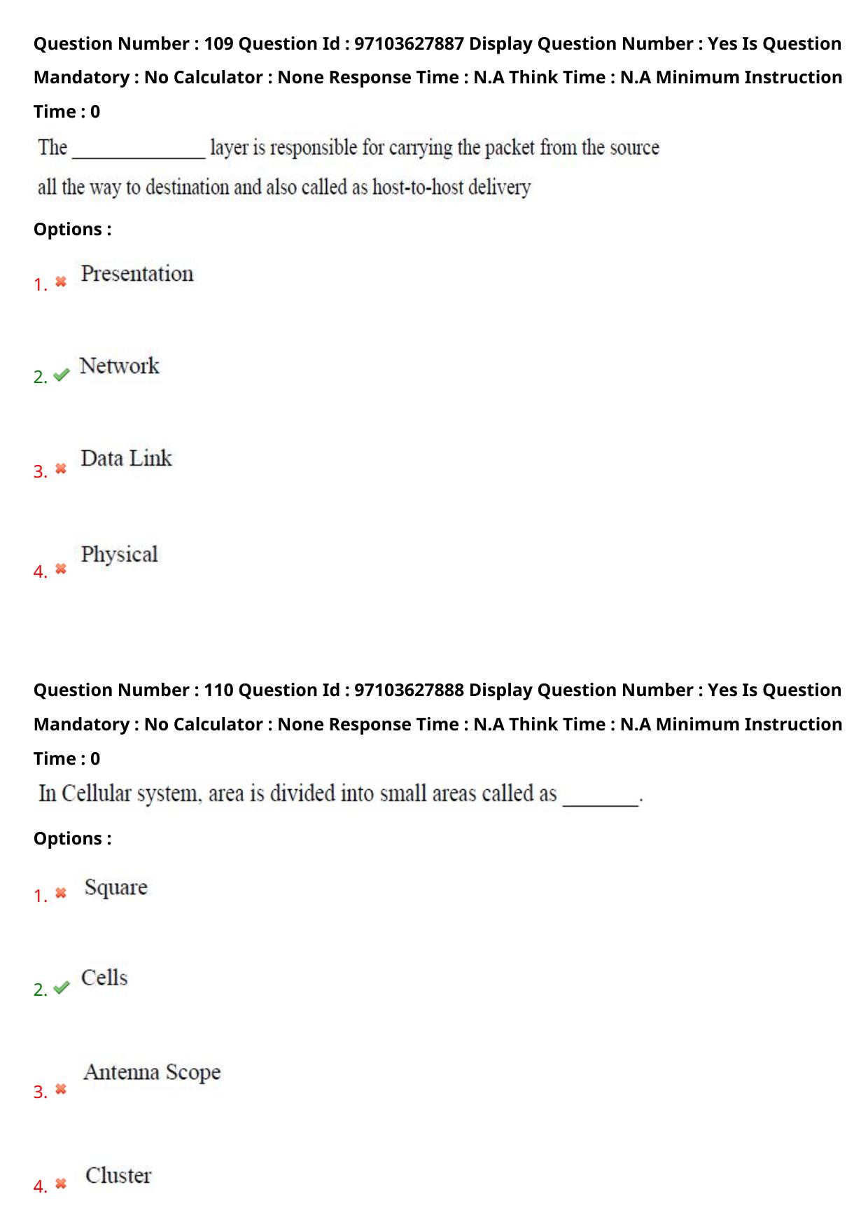 AP RCET 2024 Computer Science & Applications Question Paper - Page 67