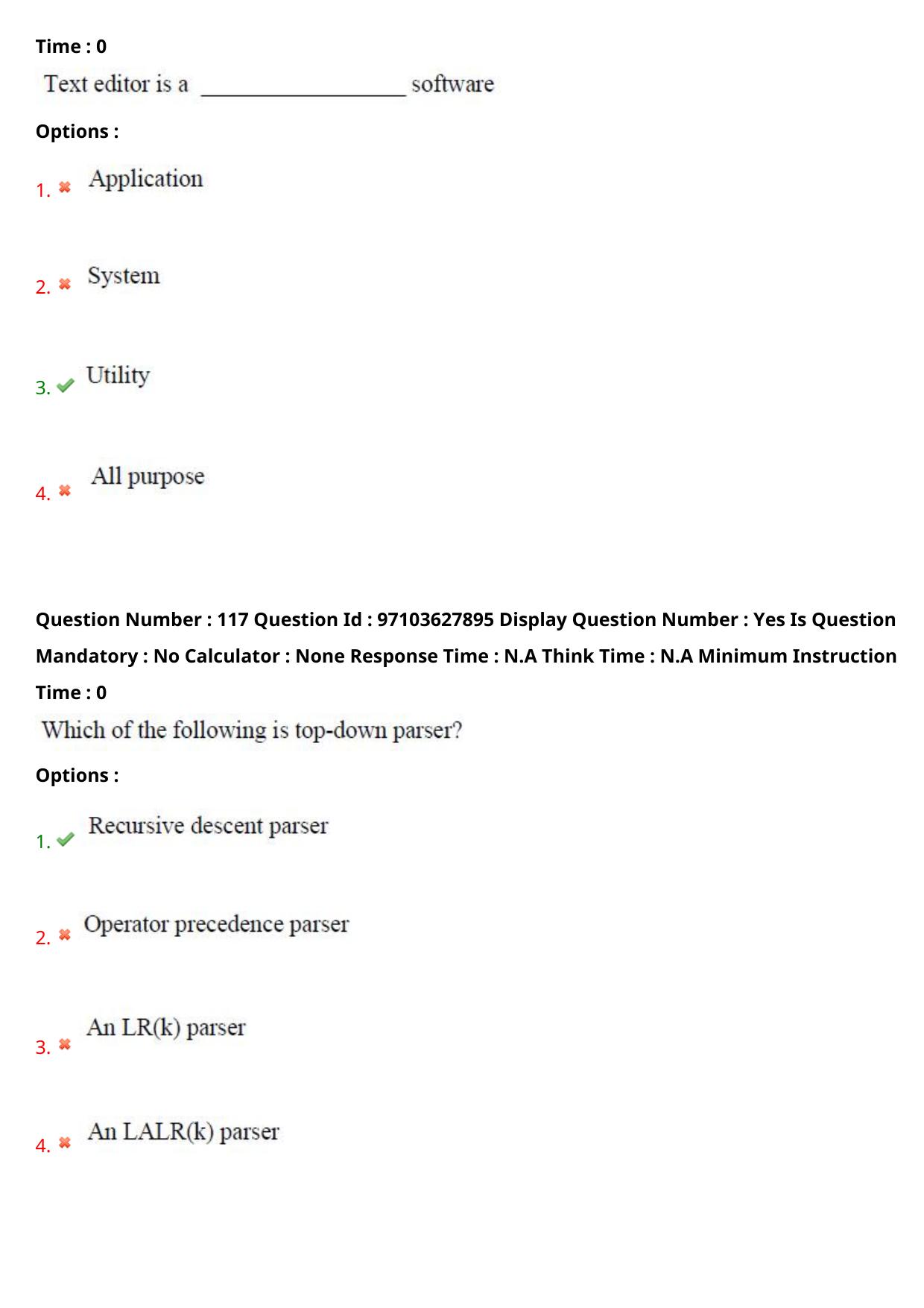 AP RCET 2024 Computer Science & Applications Question Paper - Page 71