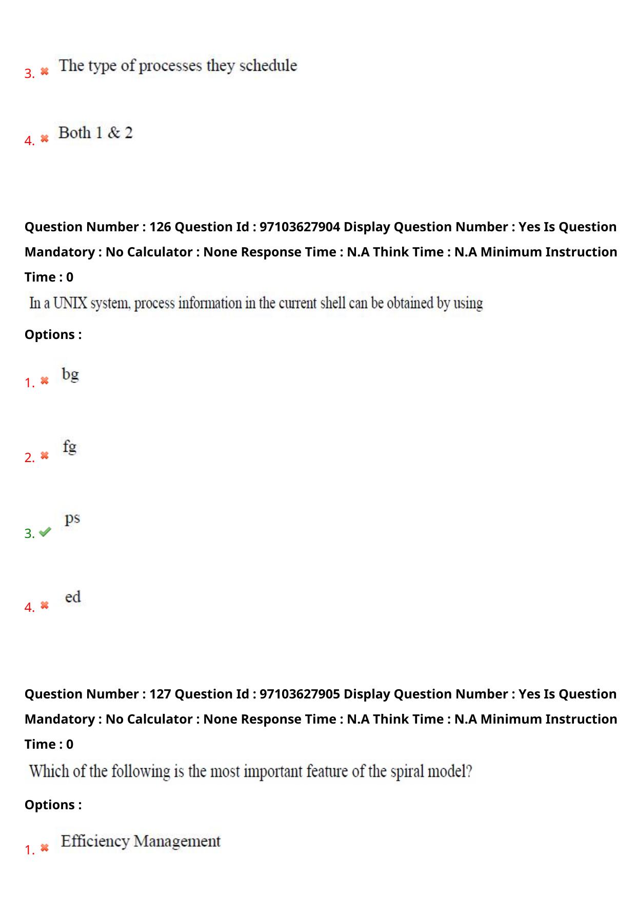 AP RCET 2024 Computer Science & Applications Question Paper - Page 76