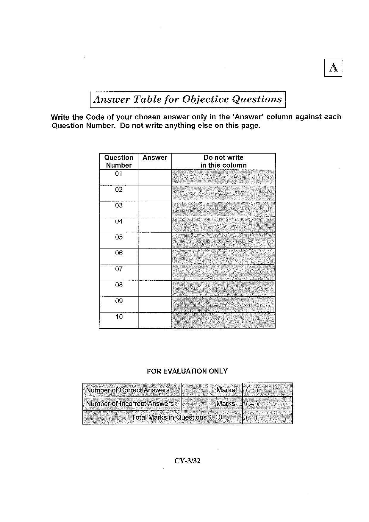 JAM 2013: CY Question Paper - Page 4