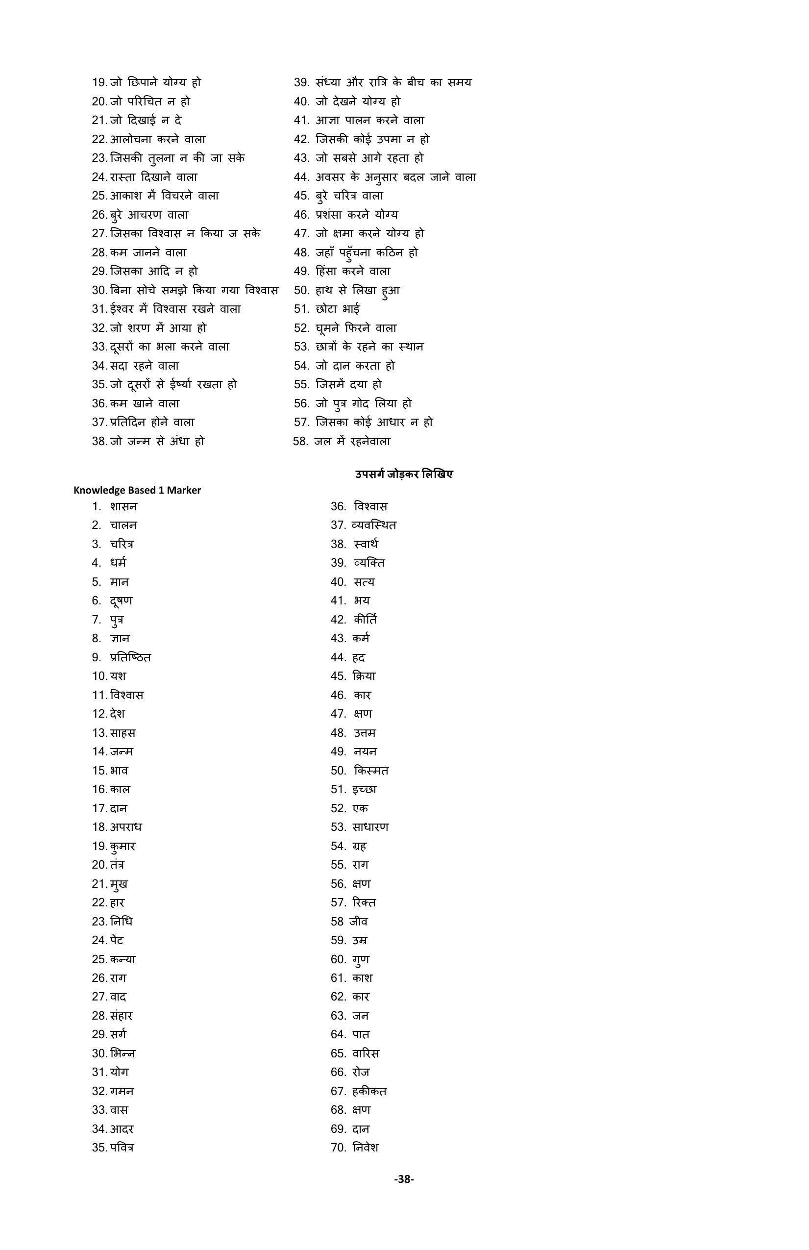 Karnataka 2nd PUC Question Bank for Hindi - Page 41
