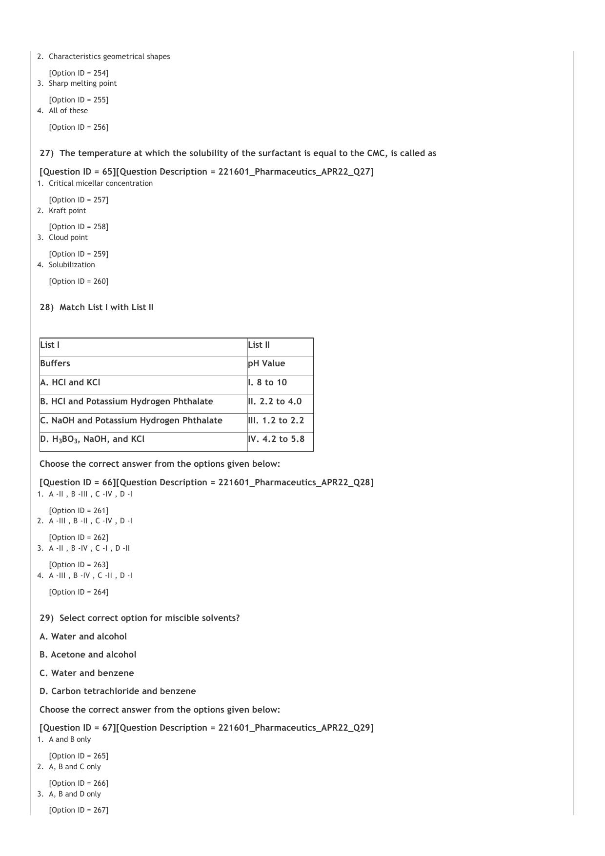 GPAT 2022 Question Paper - Page 18