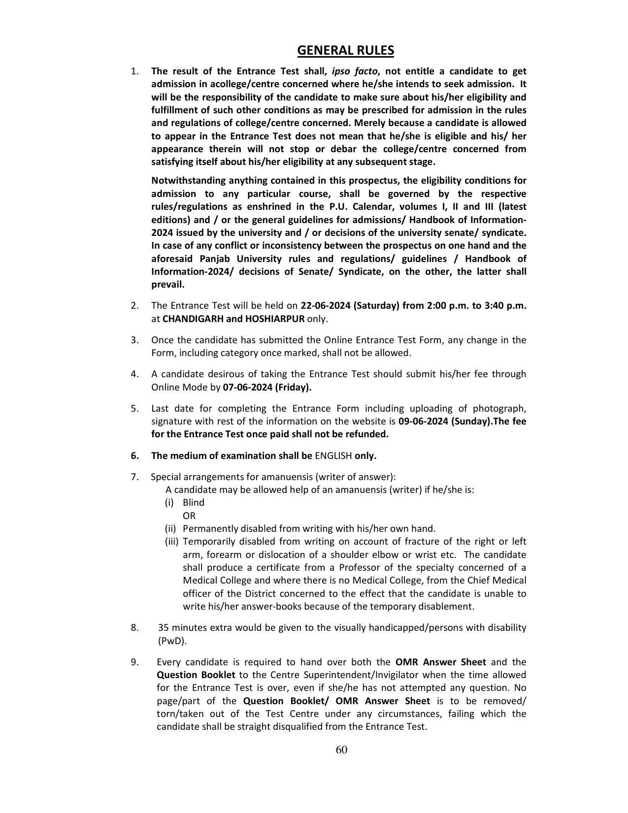 PULEET Syllabus - Page 60