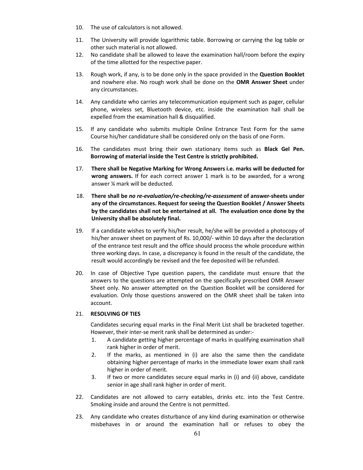 PULEET Syllabus - Page 61