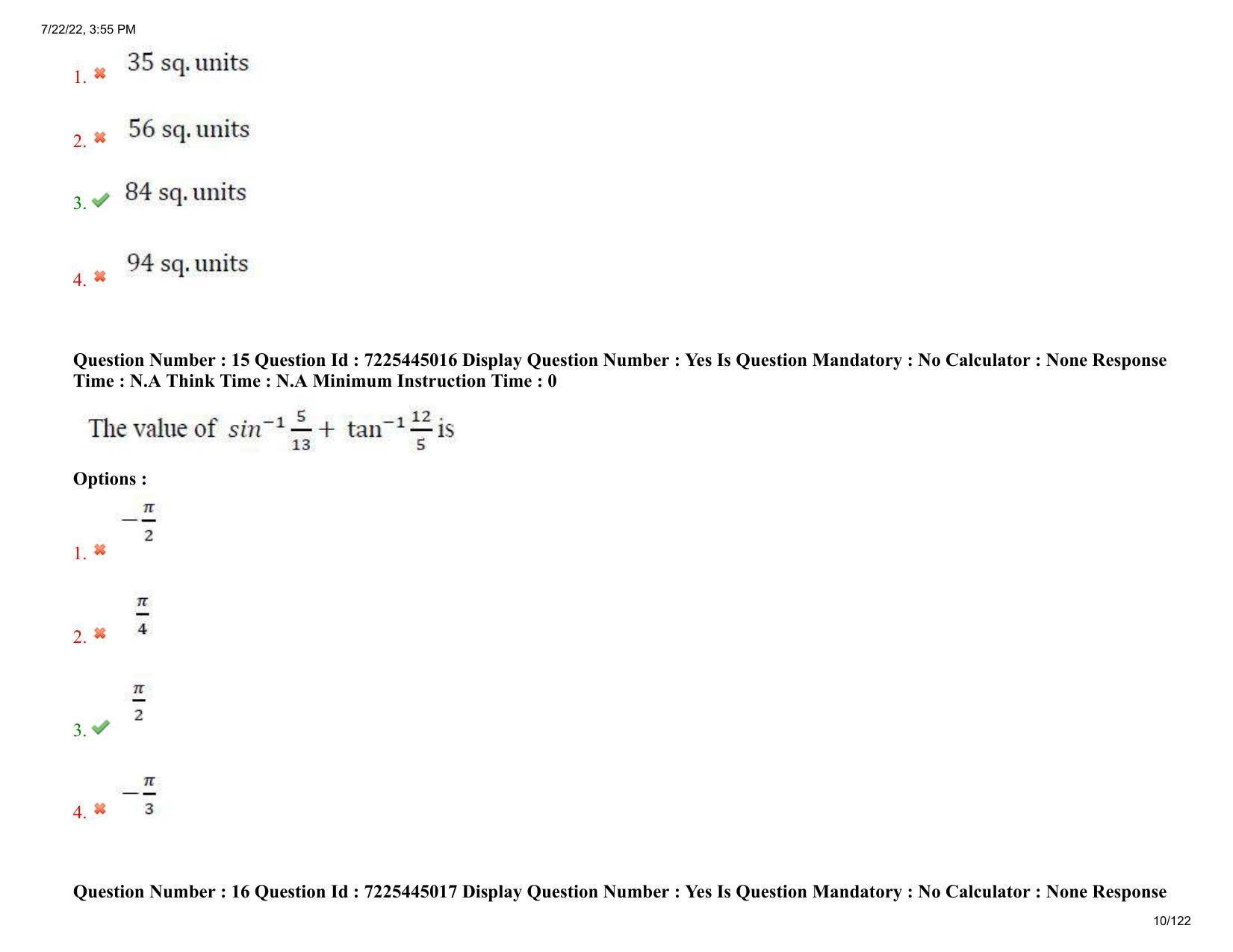 AP ECET 2022 - ELECTRICAL AND ELECTRONICS ENGINEERING Question Paper With Preliminary Keys - Page 10