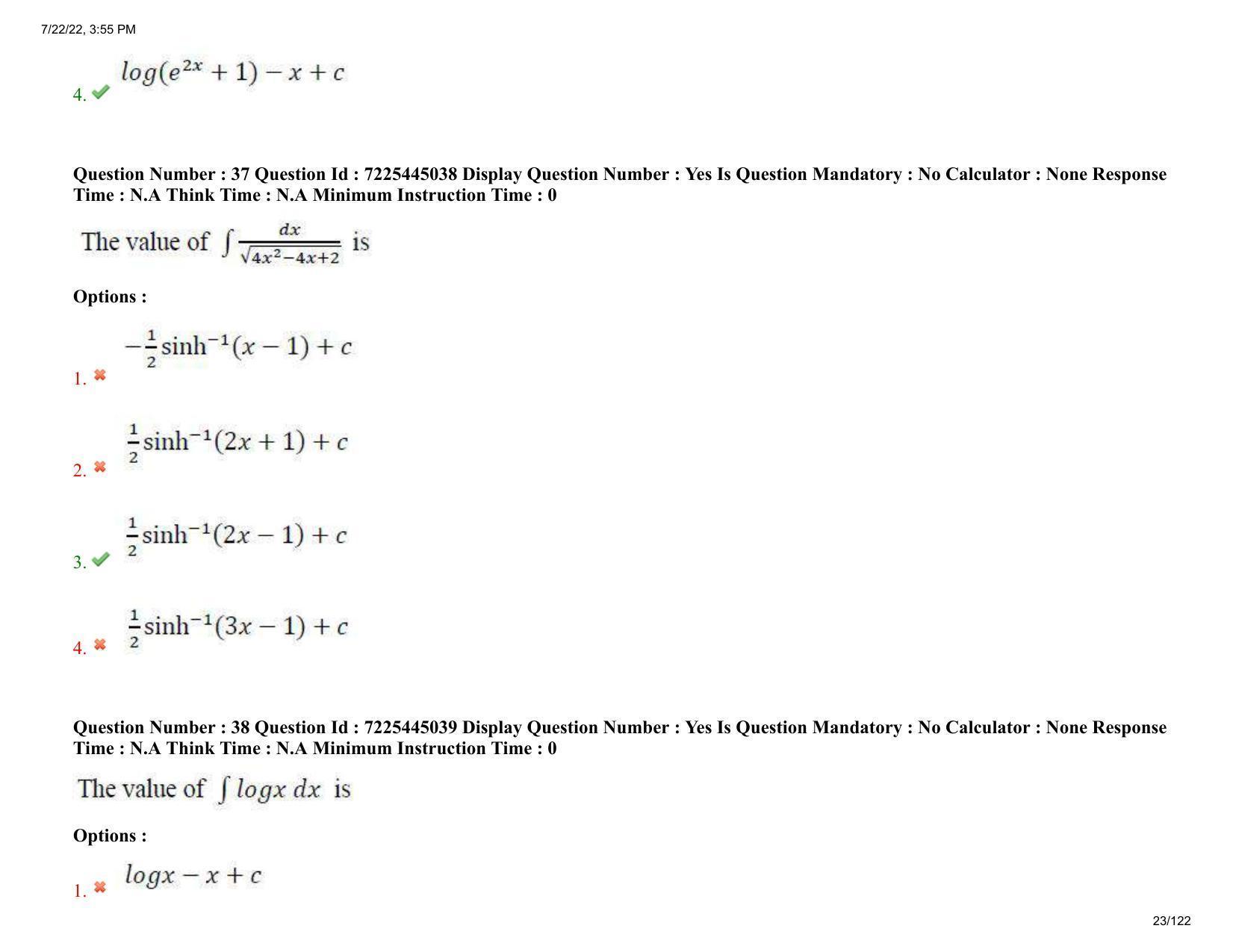 AP ECET 2022 - ELECTRICAL AND ELECTRONICS ENGINEERING Question Paper With Preliminary Keys - Page 23