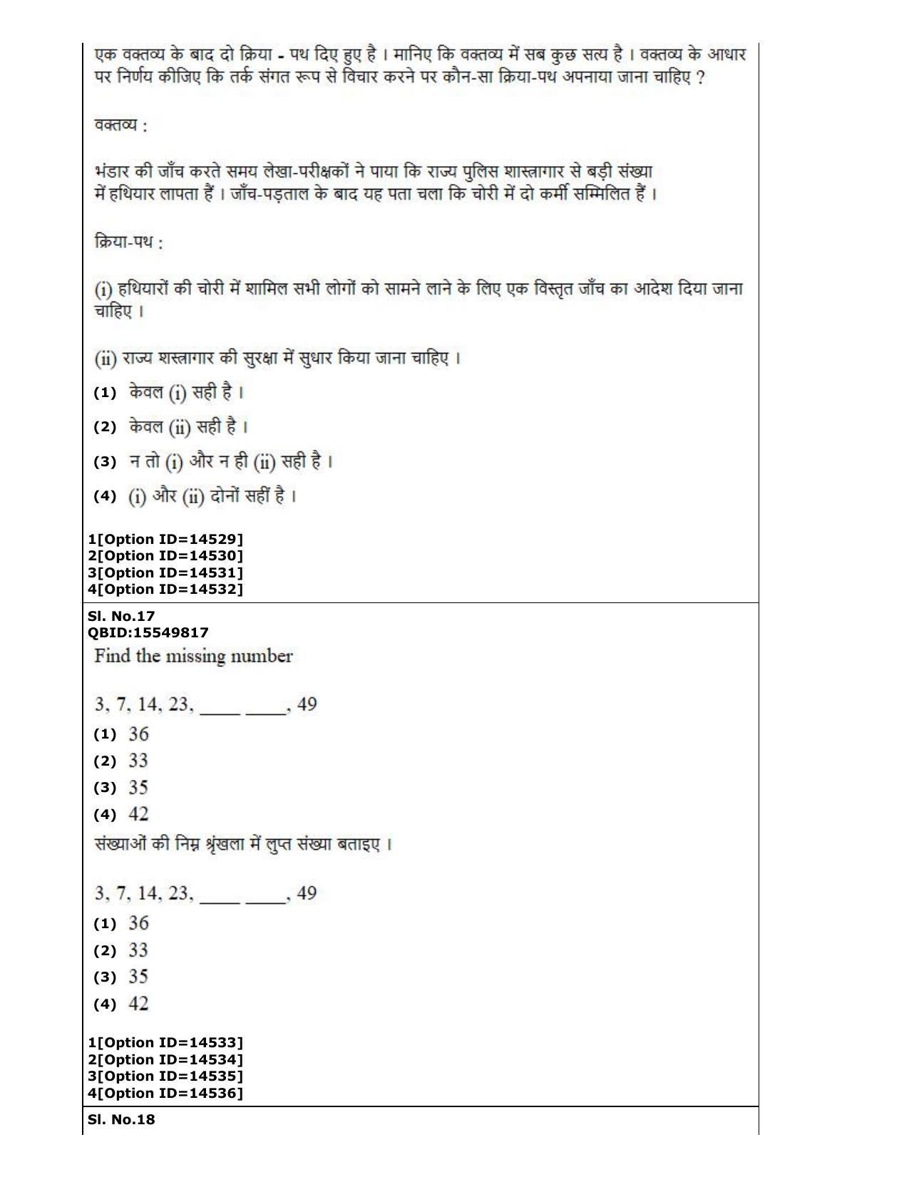 CUET (PG) 2022: PGQP-06 Hindi (05-09-2022) Question Paper - Page 11