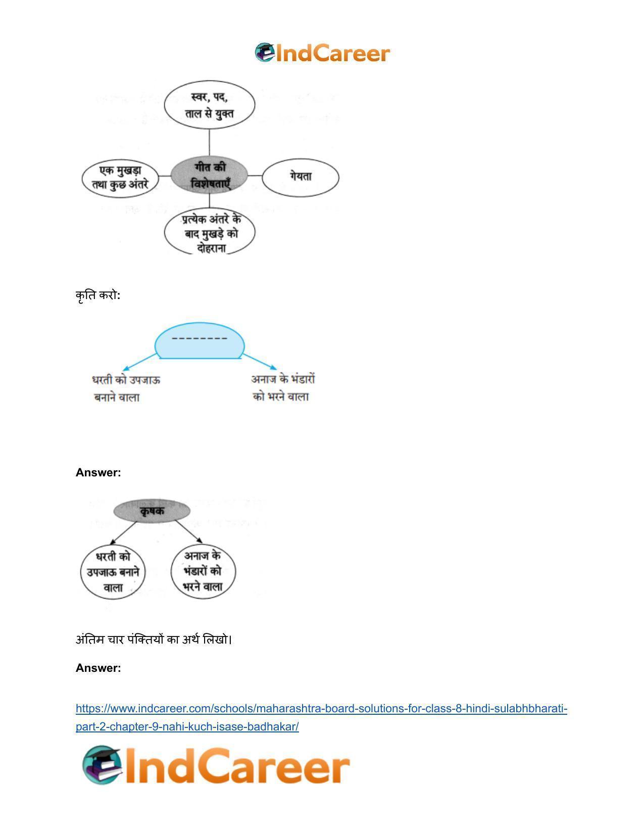 Maharashtra Board Solutions for Class 8- Hindi Sulabhbharati (Part 2): Chapter 9- नहीं कुछ इससे बढ़कर - Page 3