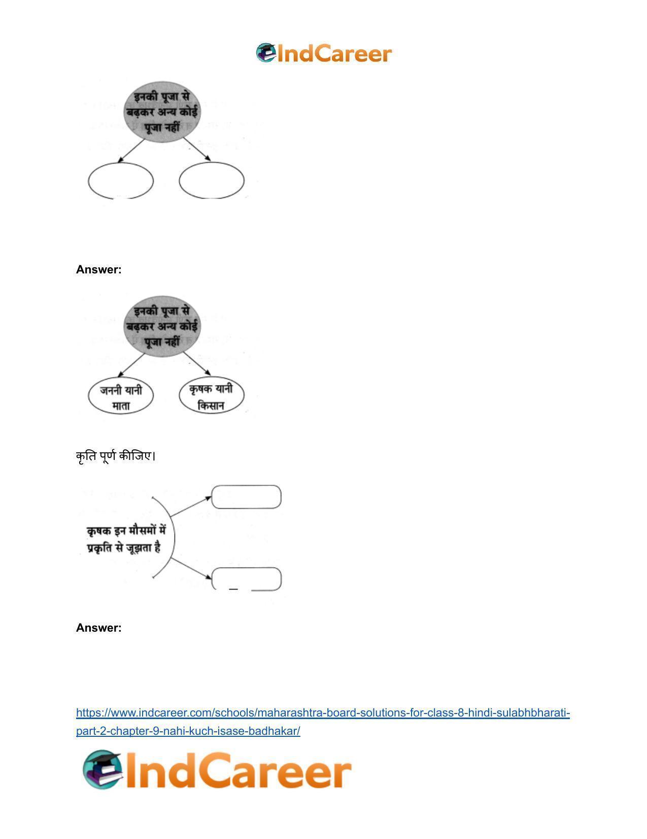 Maharashtra Board Solutions for Class 8- Hindi Sulabhbharati (Part 2): Chapter 9- नहीं कुछ इससे बढ़कर - Page 6