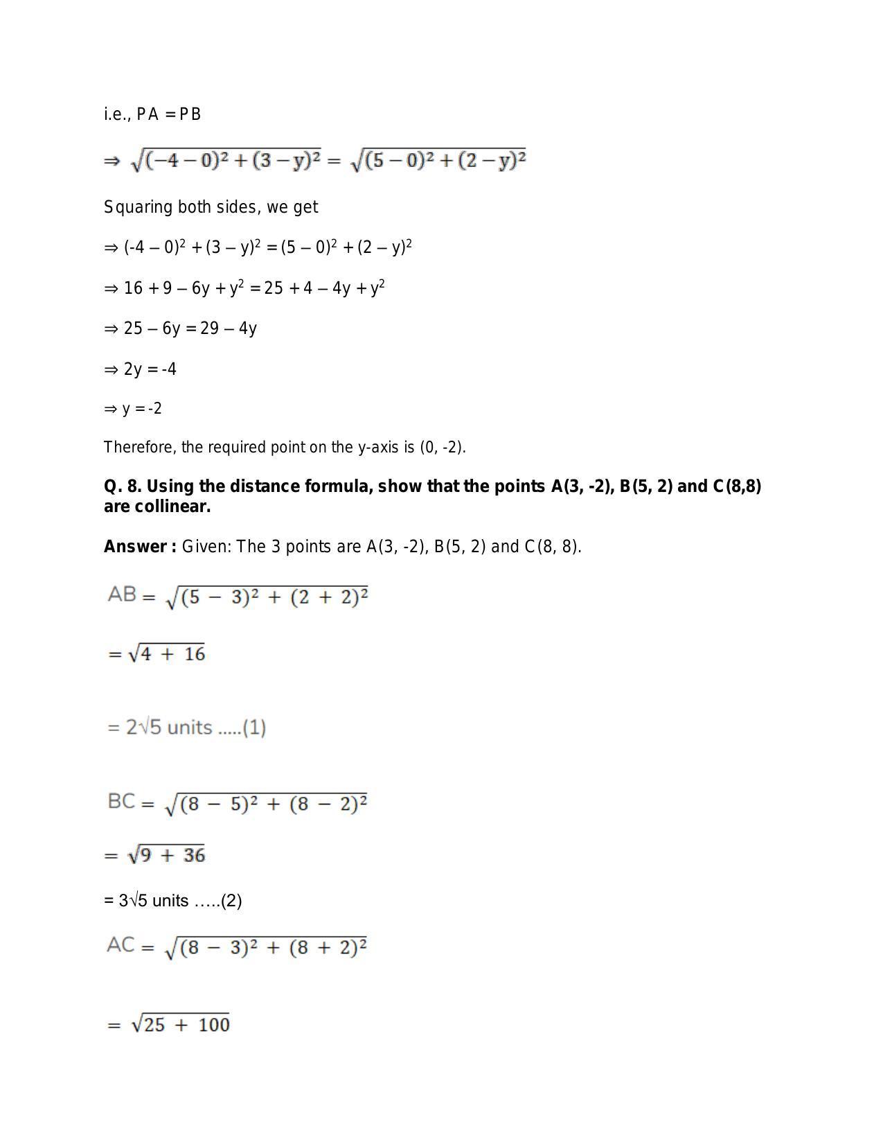 Chapter 20: Straight Lines: RS Aggarwal Class 11 Solutions  - Page 5