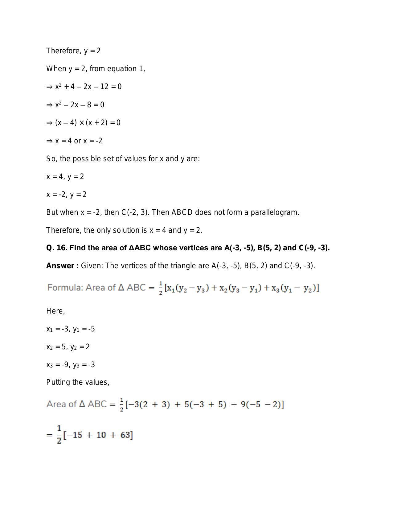 Chapter 20: Straight Lines: RS Aggarwal Class 11 Solutions  - Page 16