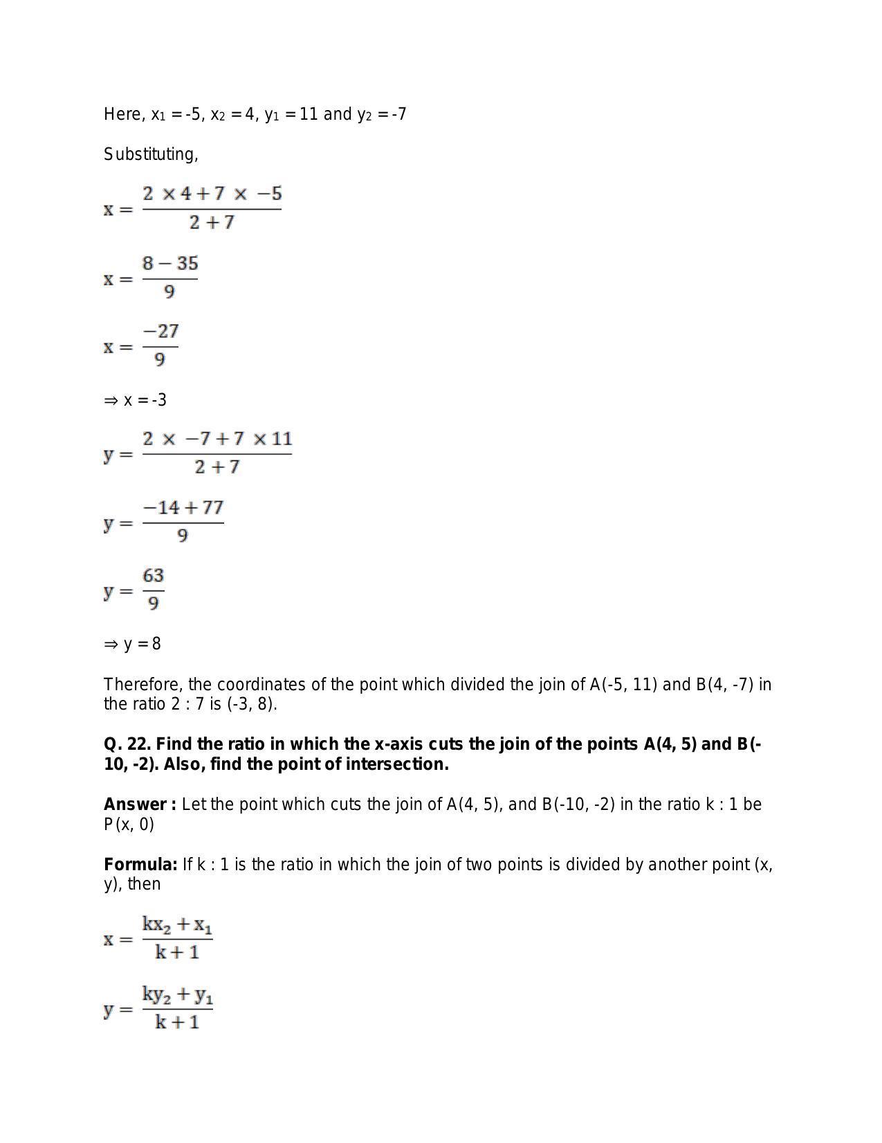 Chapter 20: Straight Lines: RS Aggarwal Class 11 Solutions  - Page 22
