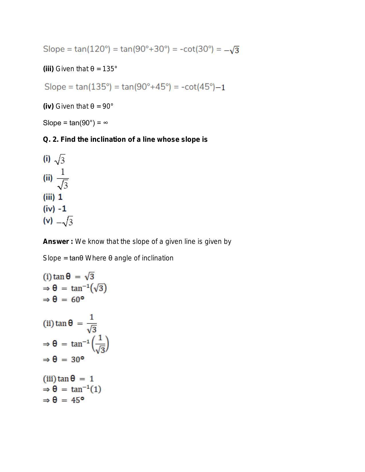 Chapter 20: Straight Lines: RS Aggarwal Class 11 Solutions  - Page 25