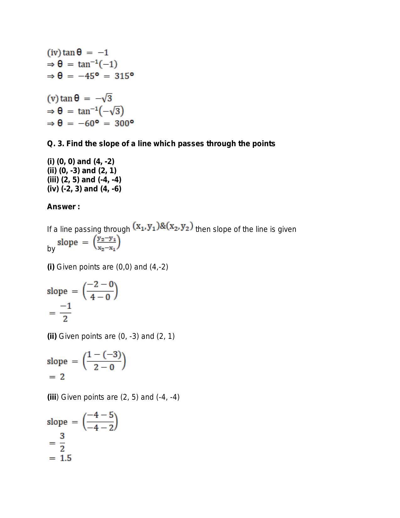Chapter 20: Straight Lines: RS Aggarwal Class 11 Solutions  - Page 26