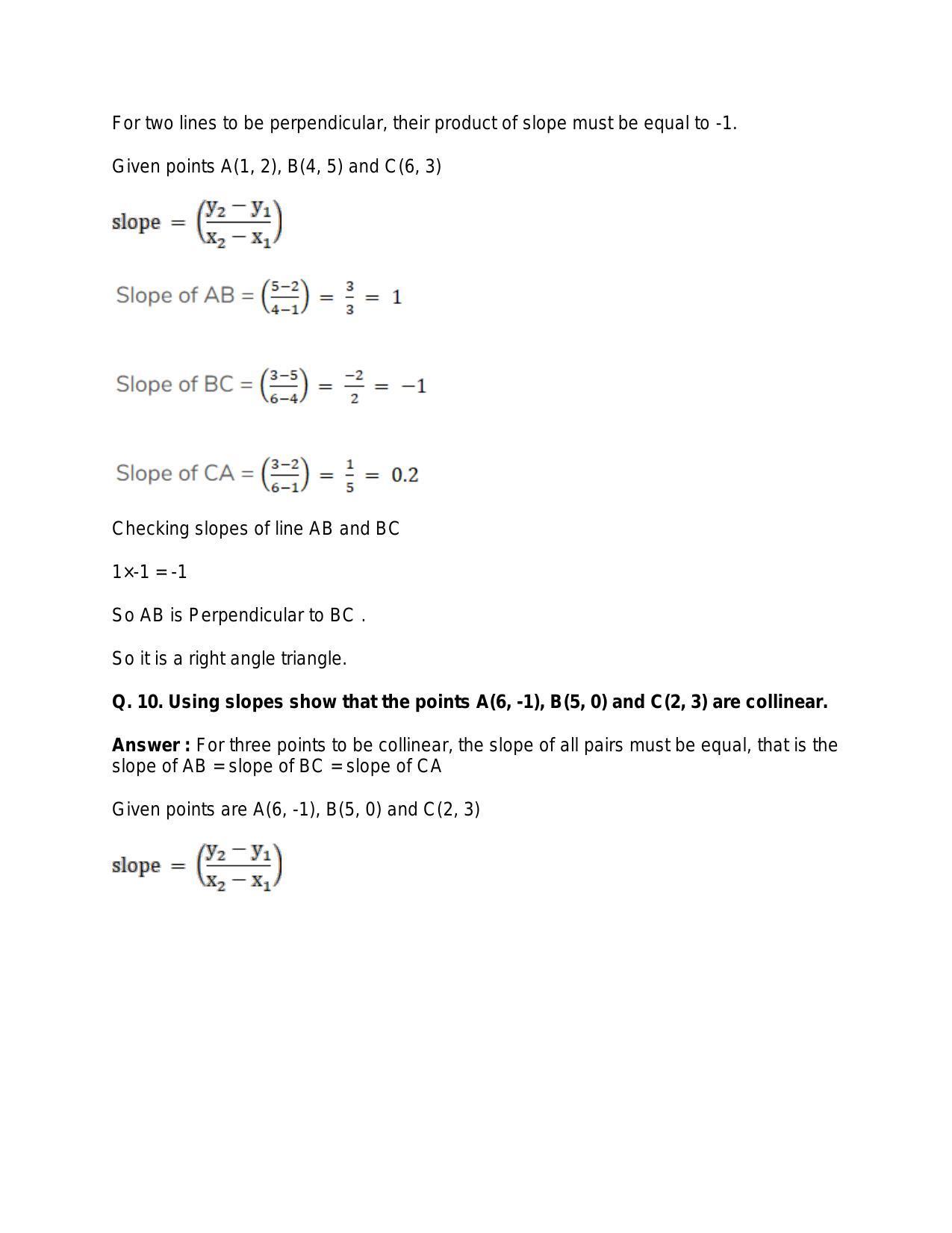 Chapter 20: Straight Lines: RS Aggarwal Class 11 Solutions  - Page 30