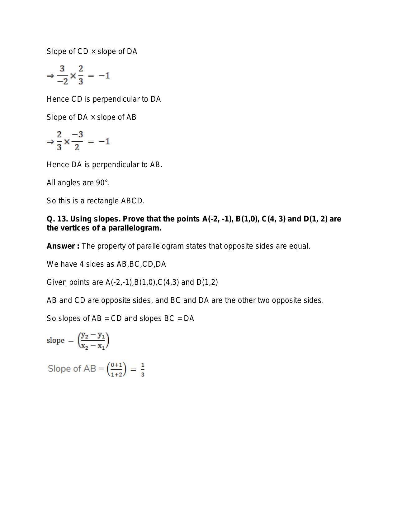 Chapter 20: Straight Lines: RS Aggarwal Class 11 Solutions  - Page 33