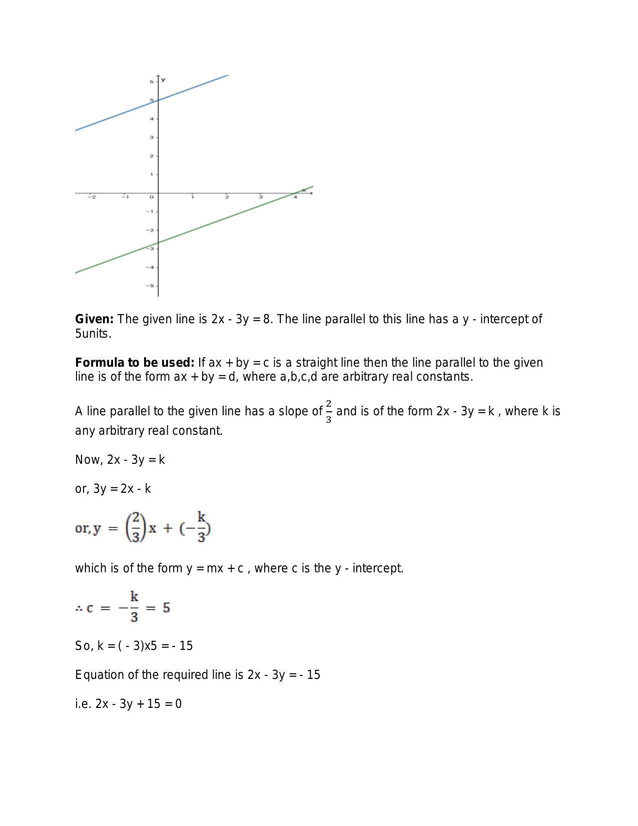 Chapter 20: Straight Lines: RS Aggarwal Class 11 Solutions  - Page 79