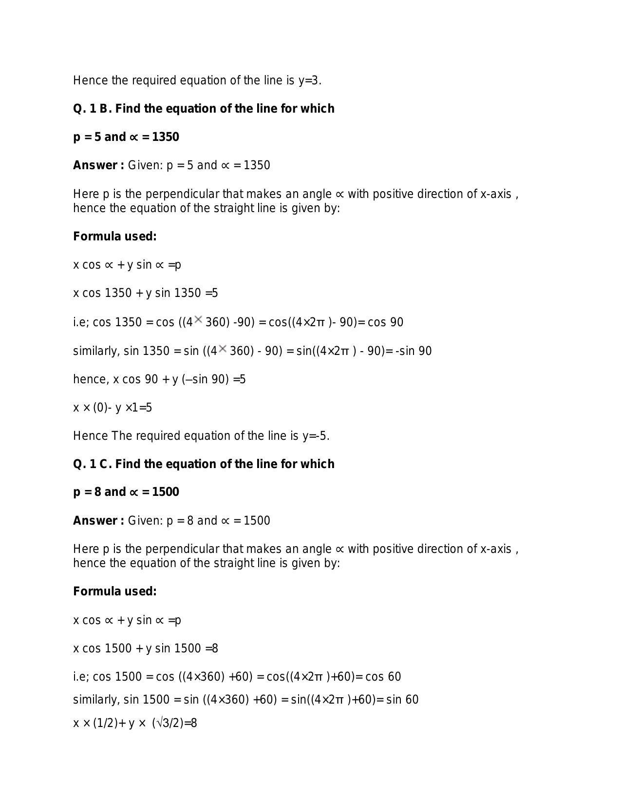 Chapter 20: Straight Lines: RS Aggarwal Class 11 Solutions  - Page 102