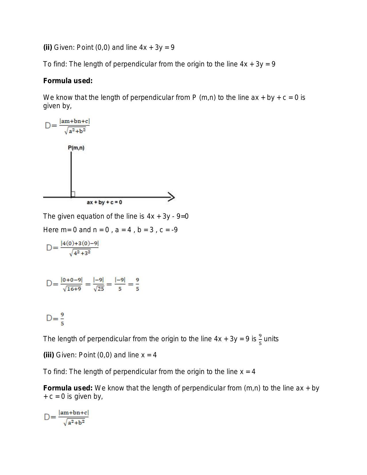 Chapter 20: Straight Lines: RS Aggarwal Class 11 Solutions  - Page 124