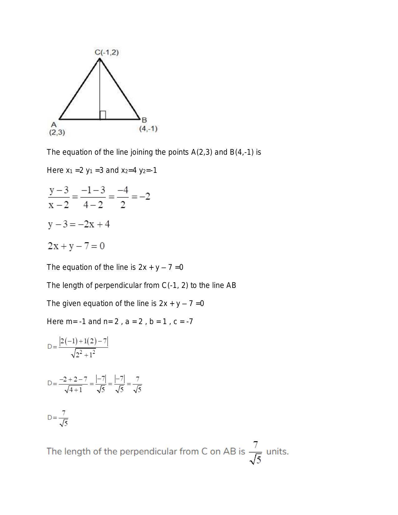 Chapter 20: Straight Lines: RS Aggarwal Class 11 Solutions  - Page 131