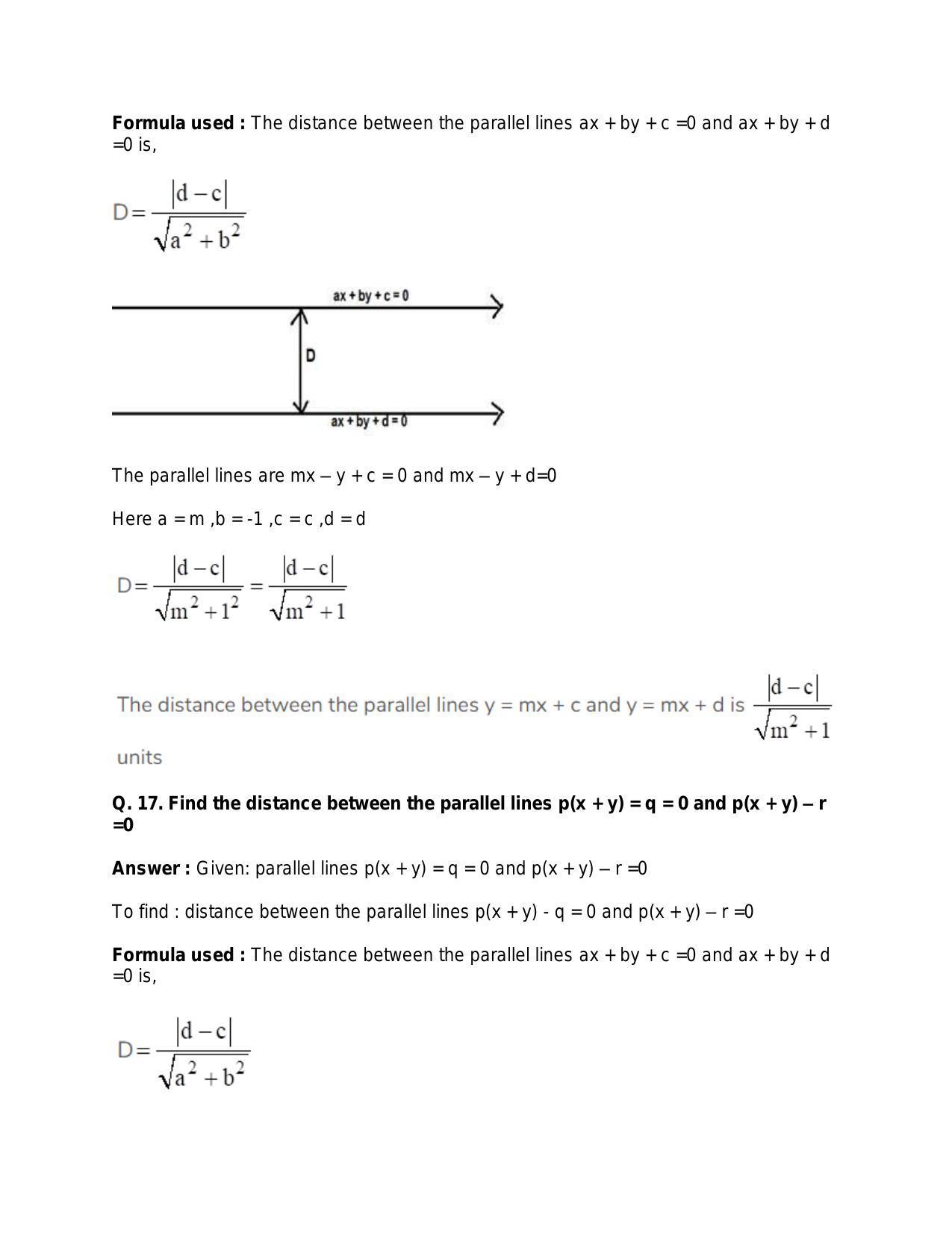 Chapter 20: Straight Lines: RS Aggarwal Class 11 Solutions  - Page 138