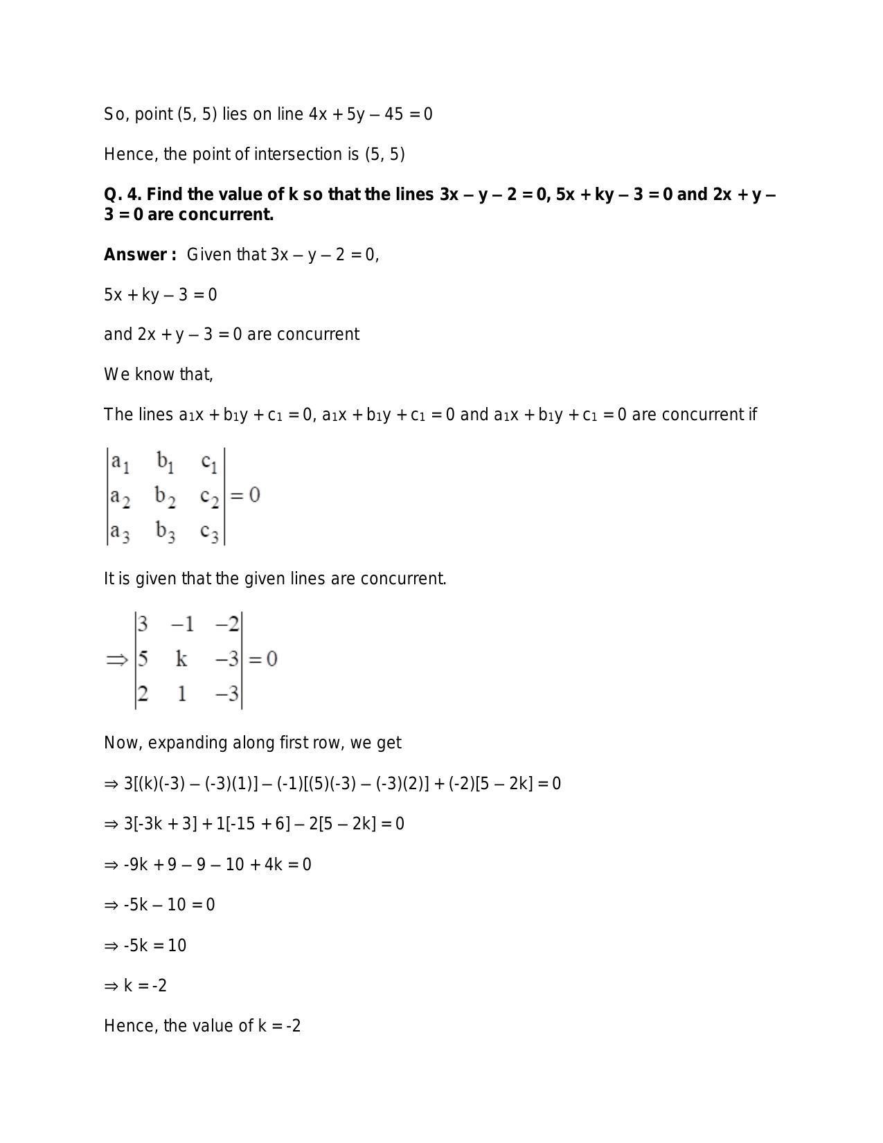 Chapter 20: Straight Lines: RS Aggarwal Class 11 Solutions  - Page 146
