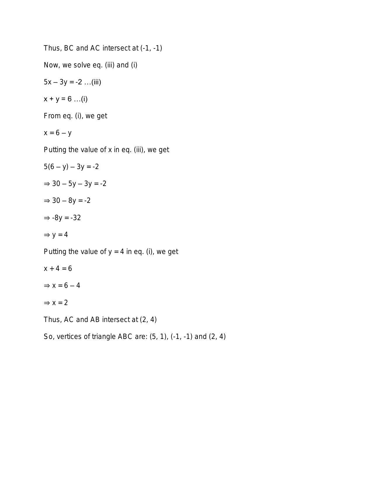 Chapter 20: Straight Lines: RS Aggarwal Class 11 Solutions  - Page 152