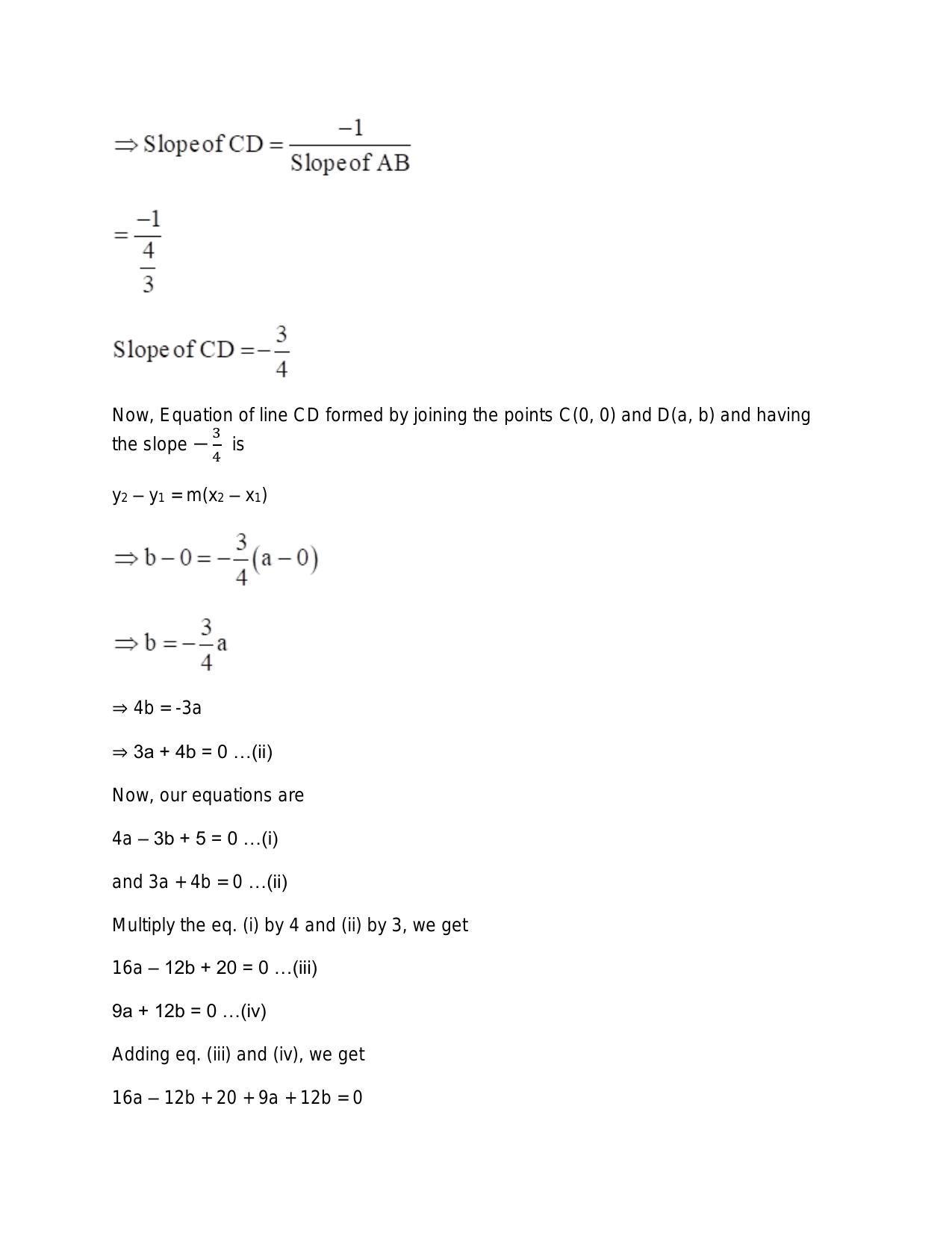 Chapter 20: Straight Lines: RS Aggarwal Class 11 Solutions  - Page 159