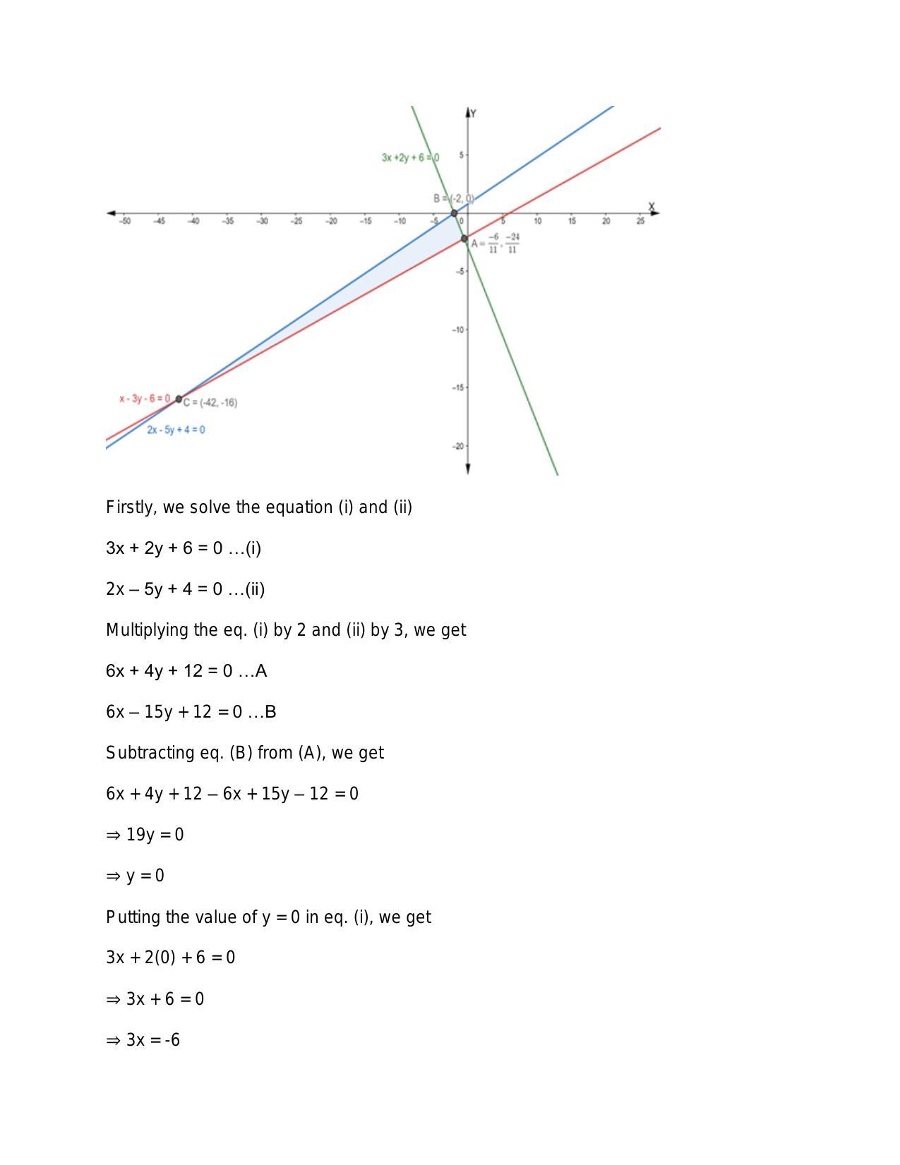 Chapter 20: Straight Lines: RS Aggarwal Class 11 Solutions  - Page 164