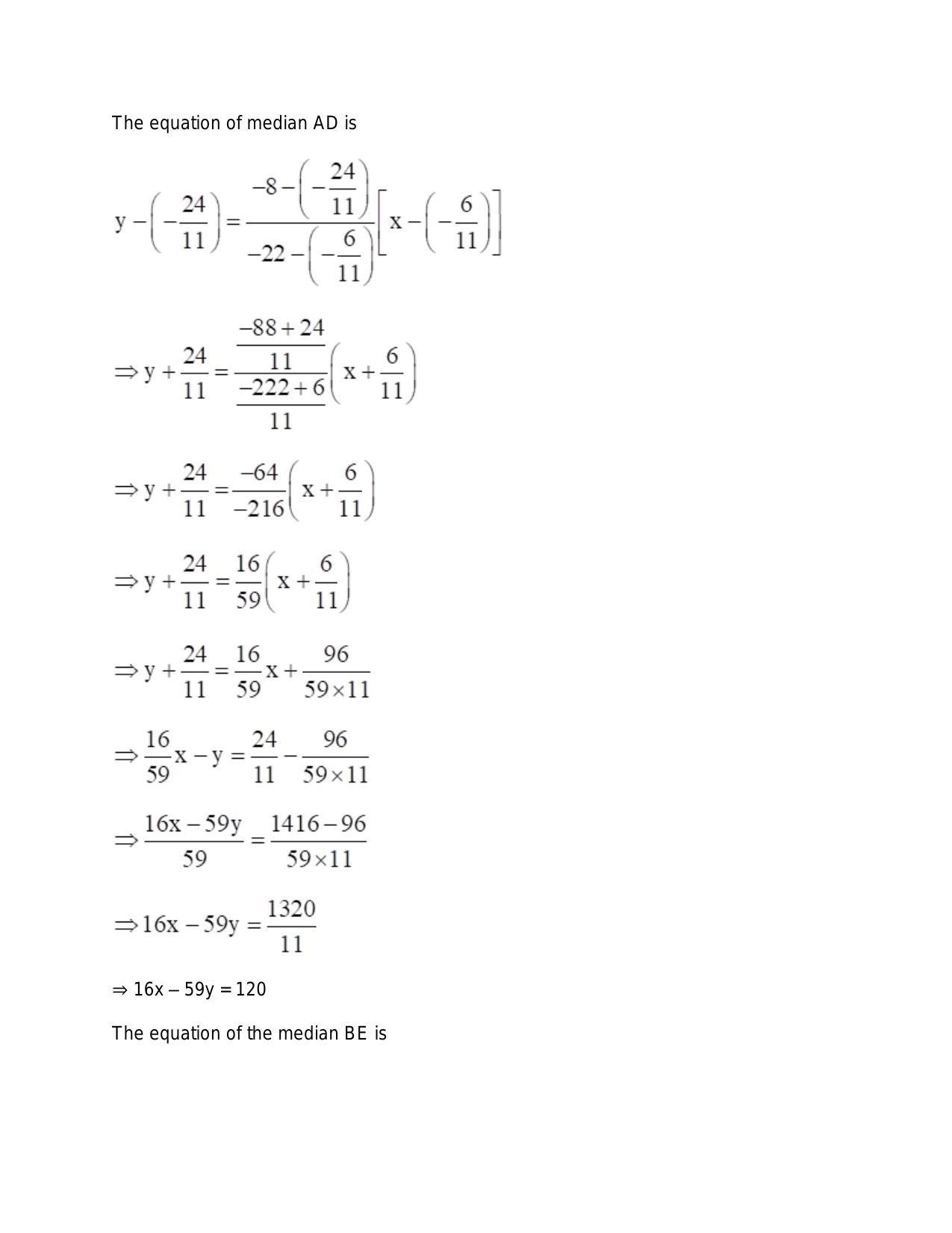 Chapter 20: Straight Lines: RS Aggarwal Class 11 Solutions  - Page 169