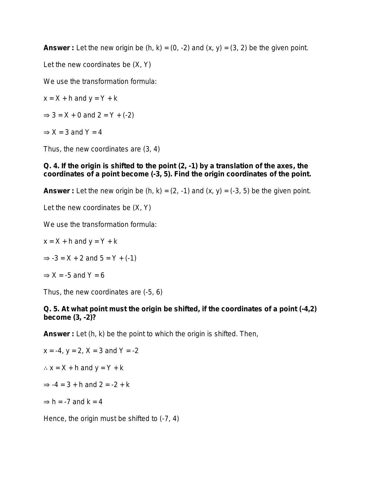 Chapter 20: Straight Lines: RS Aggarwal Class 11 Solutions  - Page 172