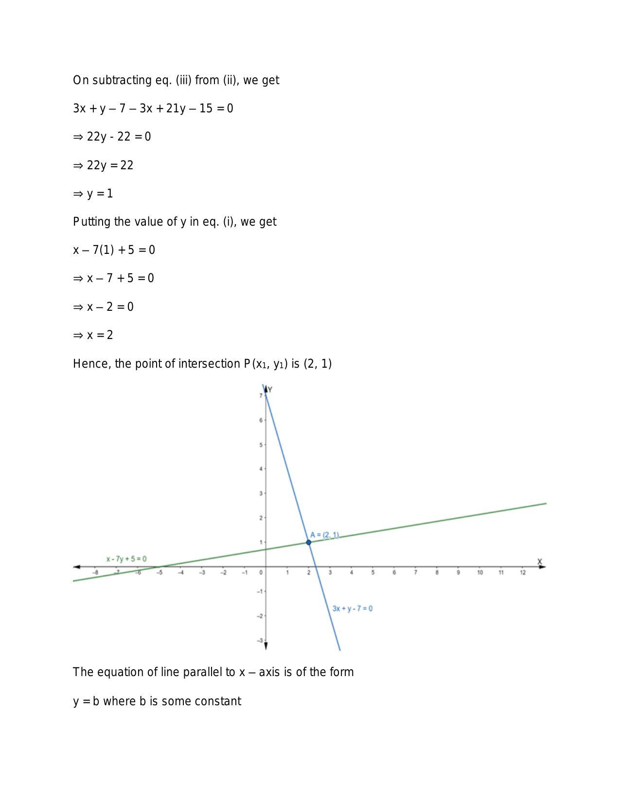 Chapter 20: Straight Lines: RS Aggarwal Class 11 Solutions  - Page 192