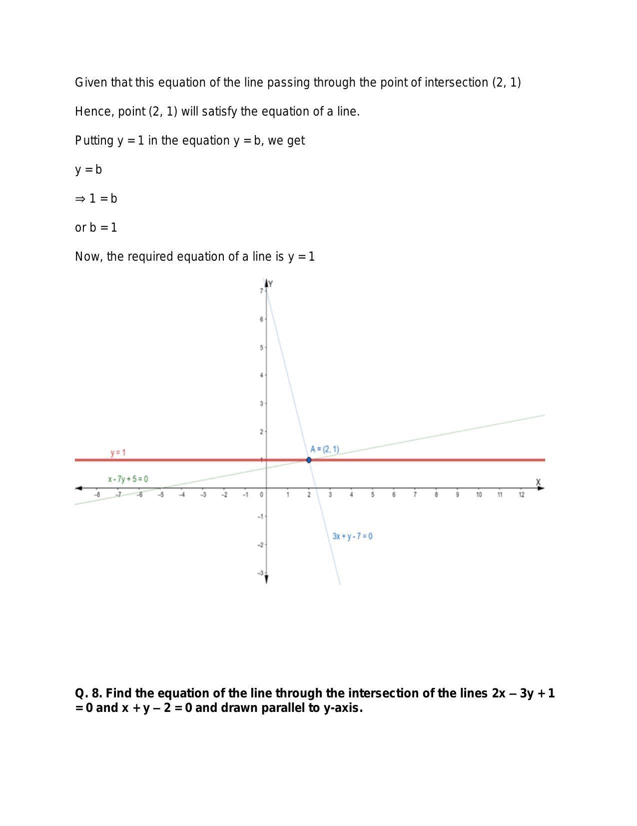 Chapter 20: Straight Lines: RS Aggarwal Class 11 Solutions  - Page 193