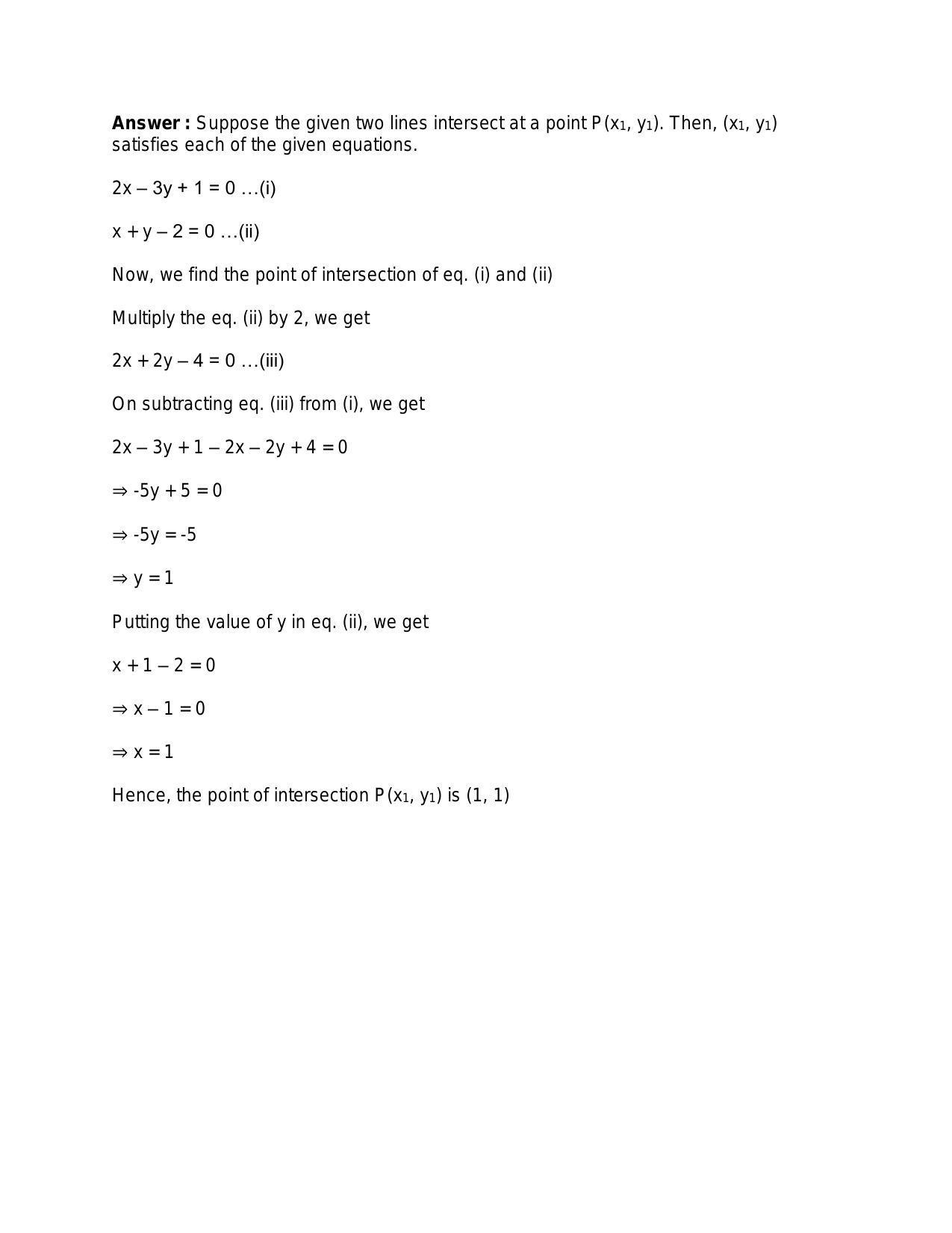 Chapter 20: Straight Lines: RS Aggarwal Class 11 Solutions  - Page 194