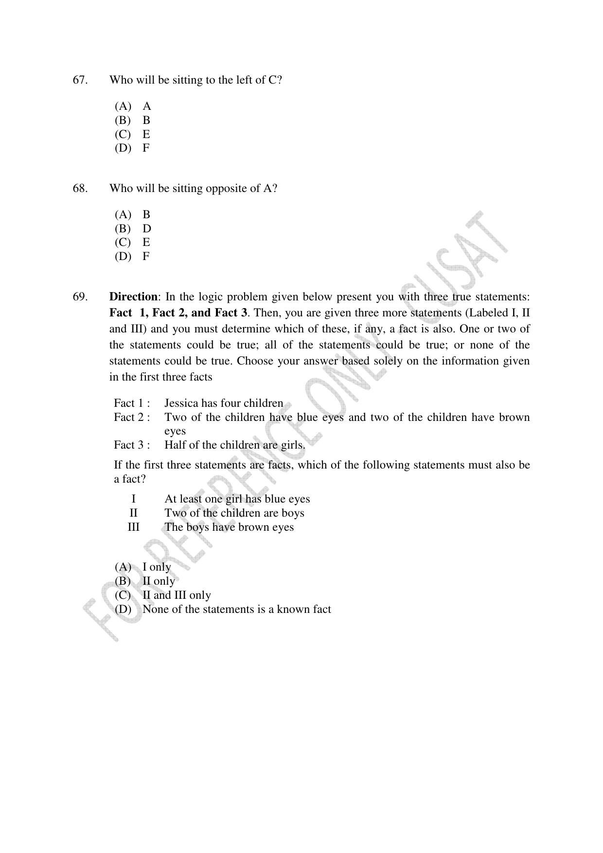 CUSAT CAT 2023 5 YEAR LLB Question Paper - Page 14