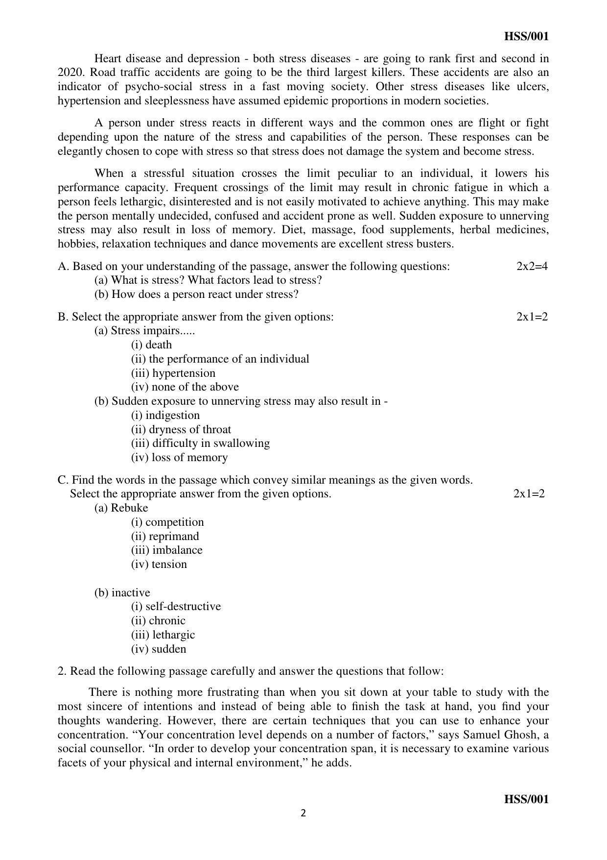 MBSE HSSLC All subject Sample Papers - Page 8