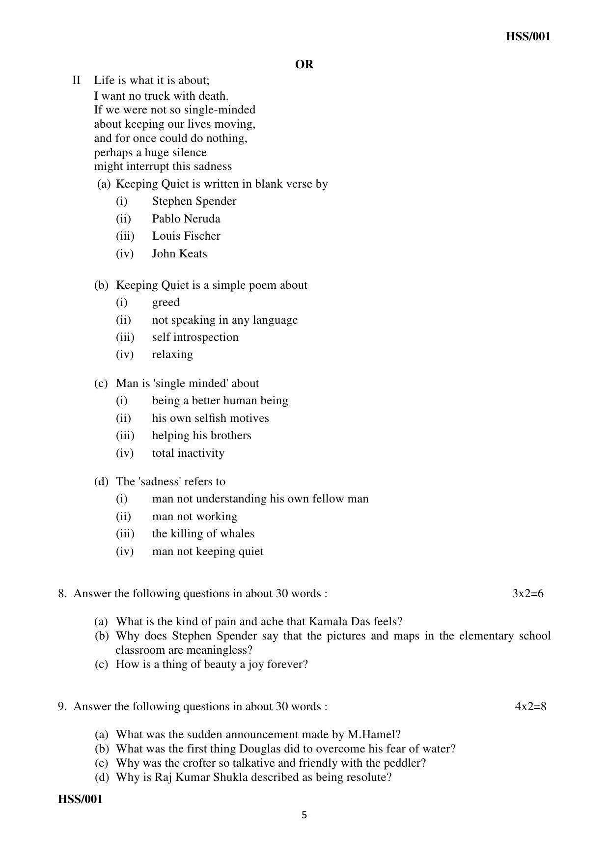 MBSE HSSLC All subject Sample Papers - Page 11