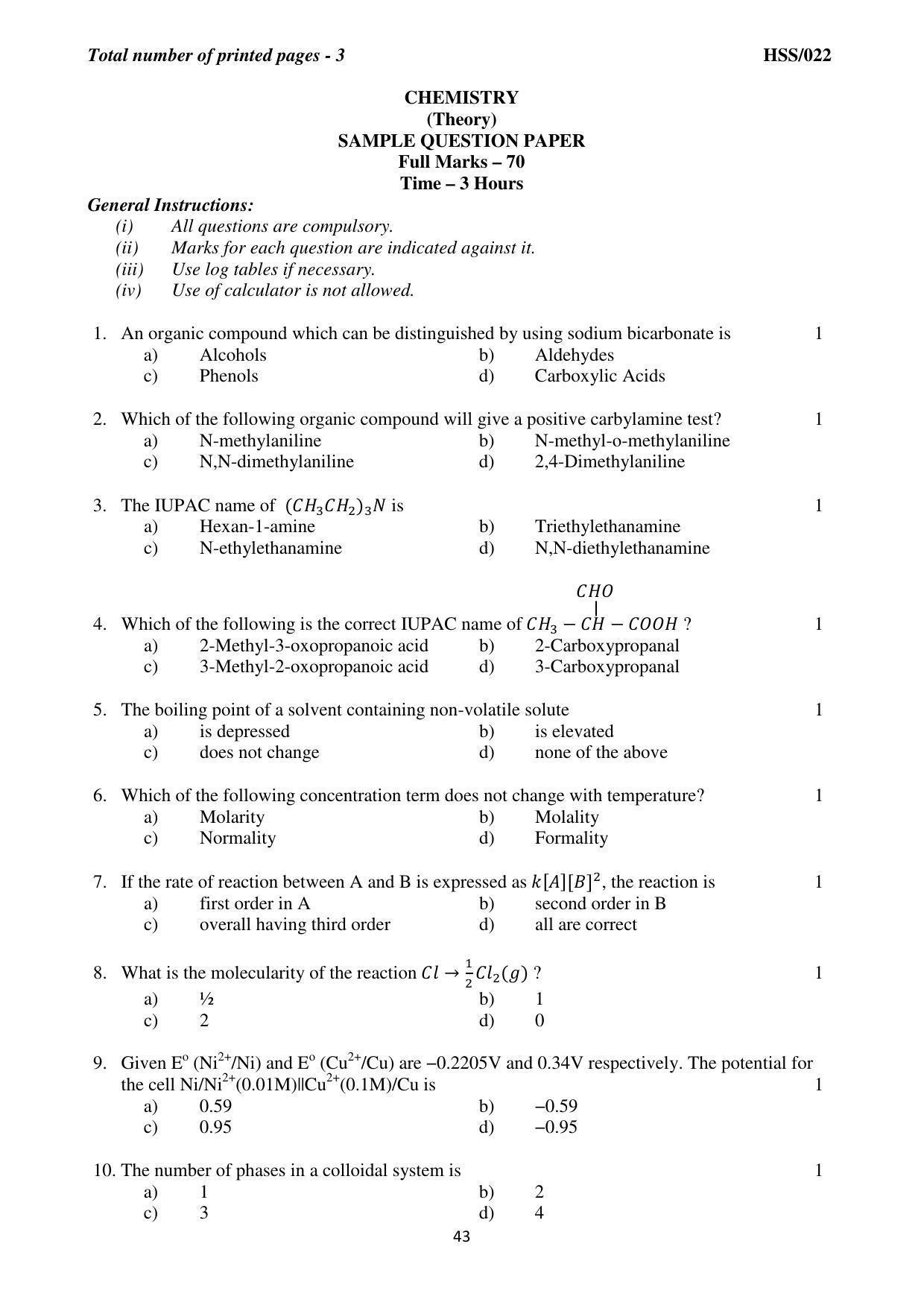 MBSE HSSLC All subject Sample Papers - Page 49