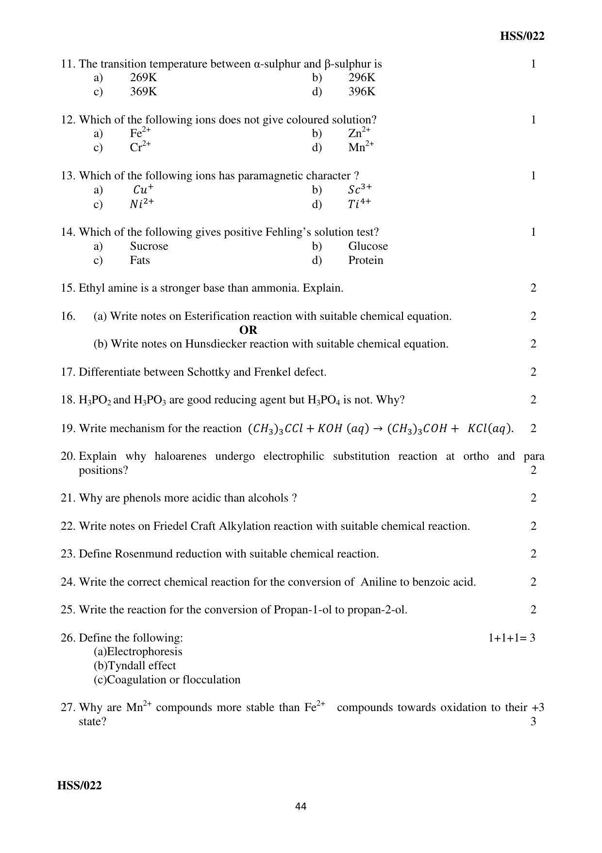 MBSE HSSLC All subject Sample Papers - Page 50
