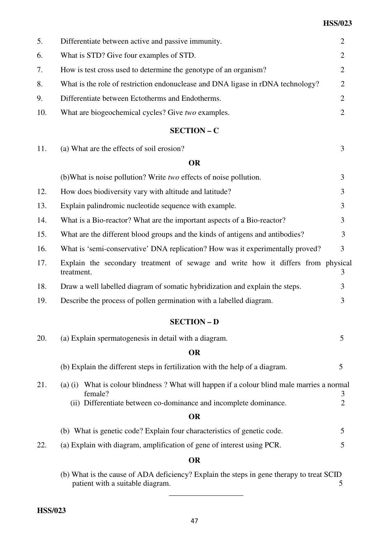 MBSE HSSLC All subject Sample Papers - Page 53