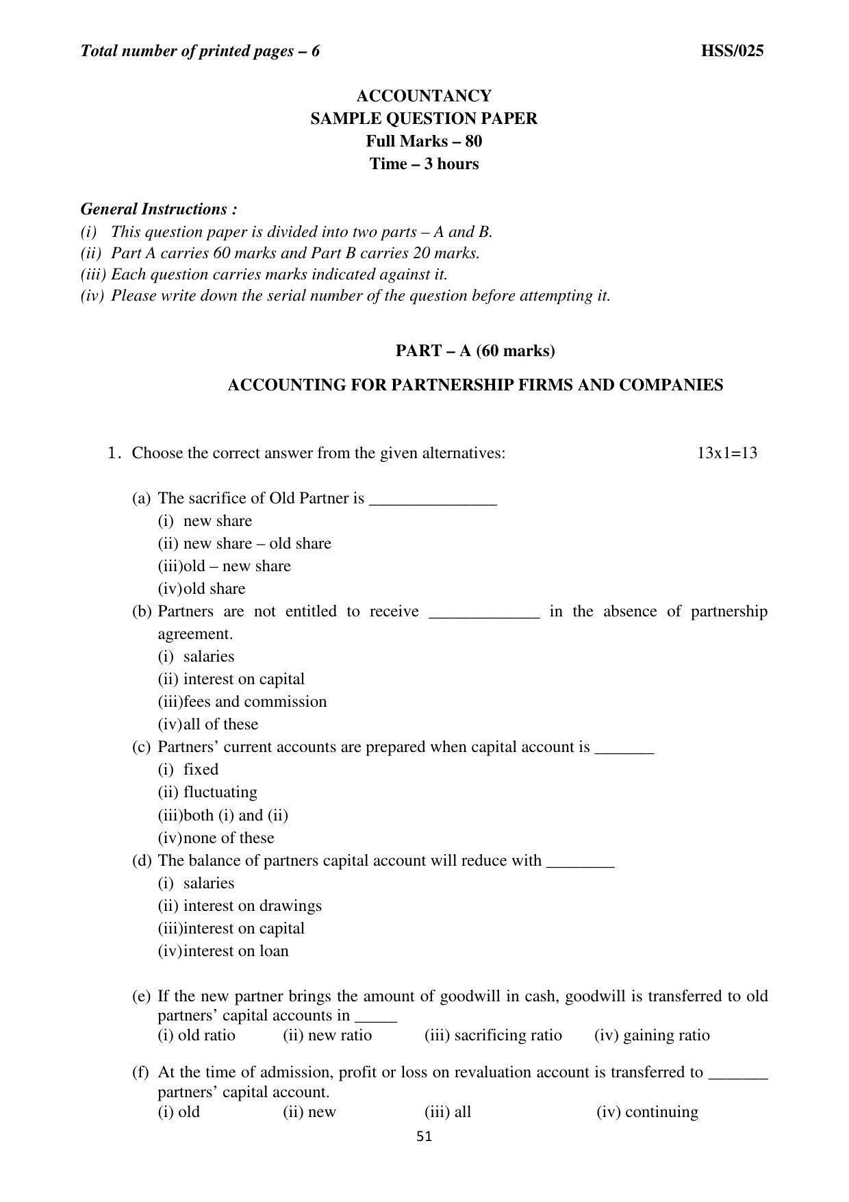 MBSE HSSLC All subject Sample Papers - Page 57