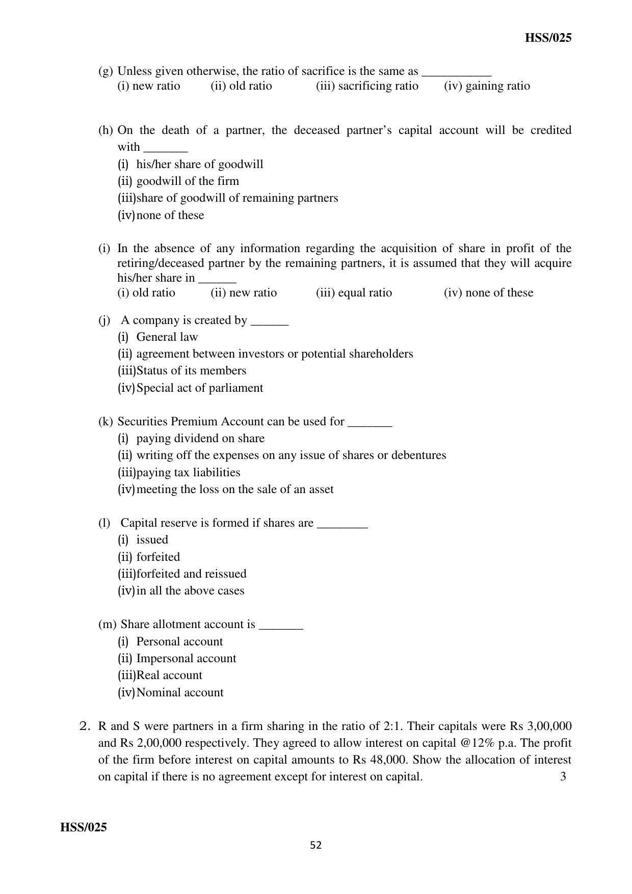 MBSE HSSLC All subject Sample Papers - Page 58