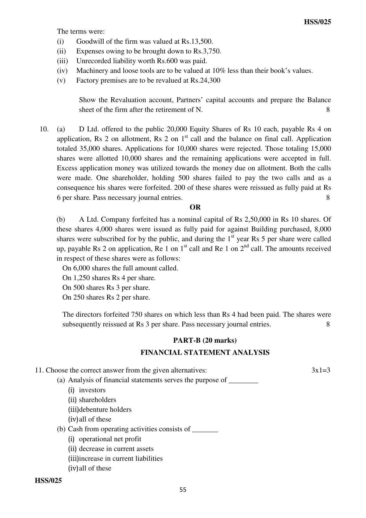 MBSE HSSLC All subject Sample Papers - Page 61