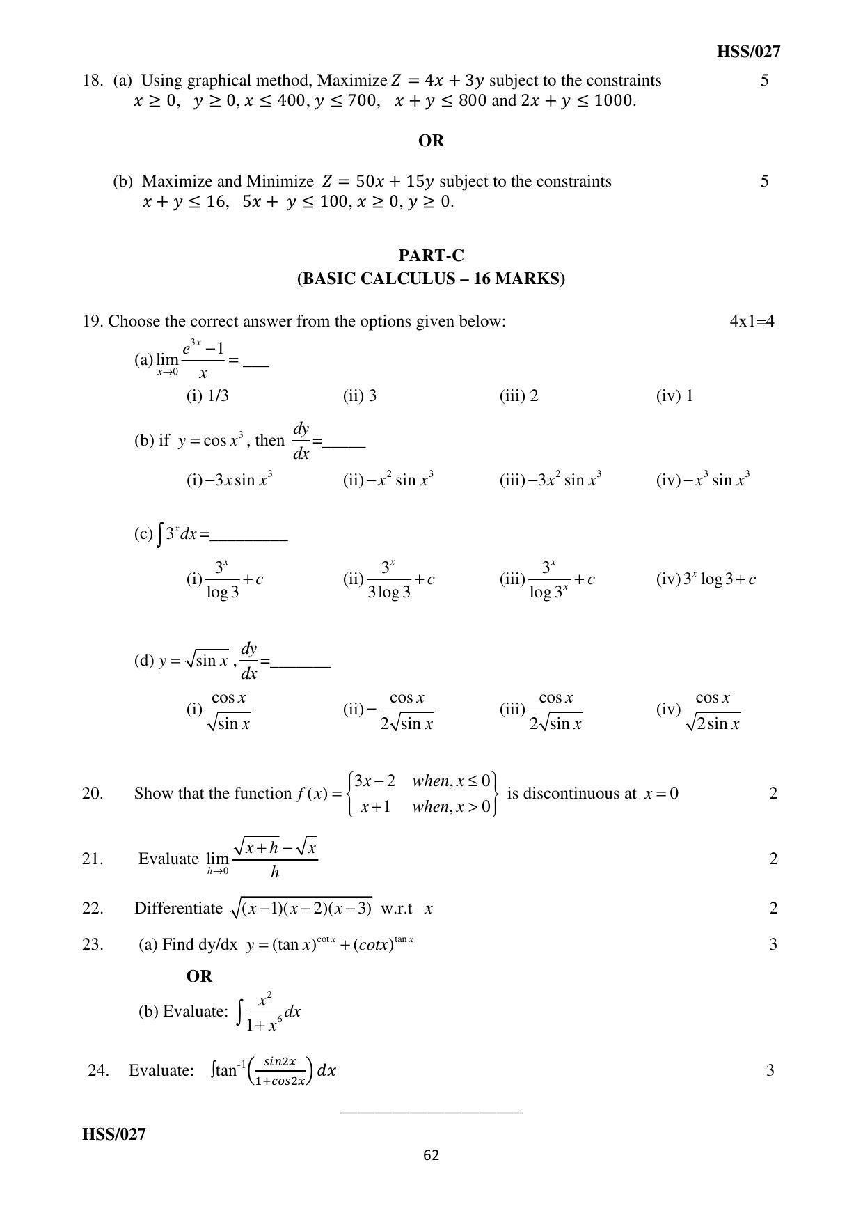 MBSE HSSLC All subject Sample Papers - Page 68