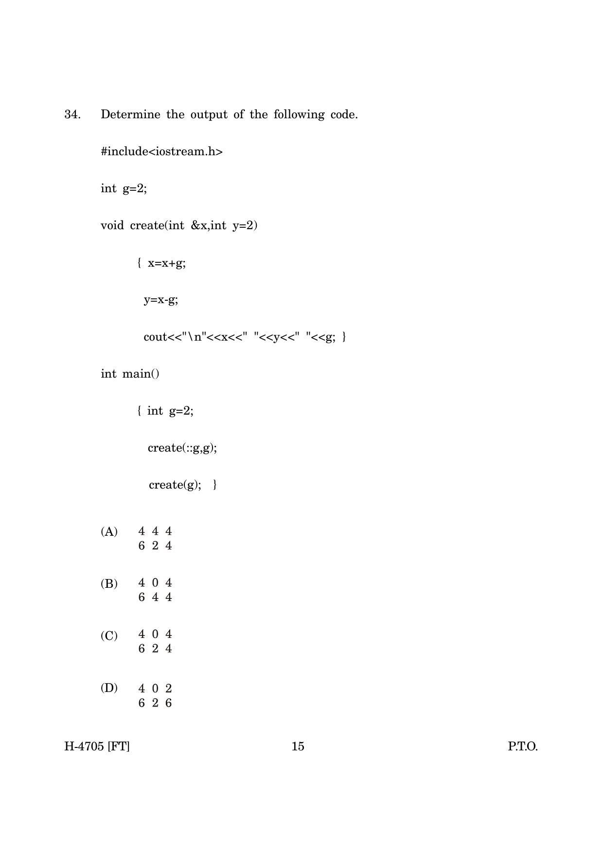 Goa Board Class 12 Computer Science (November 2022) Question Paper - Page 15
