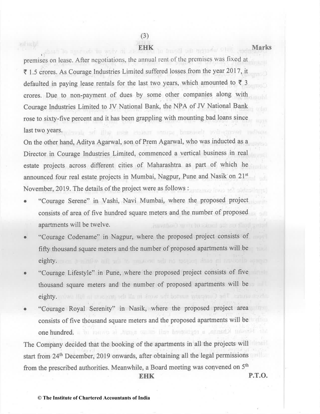 CA Final Nov 2022 Question Paper - Paper 6D – Economic Laws - Page 3