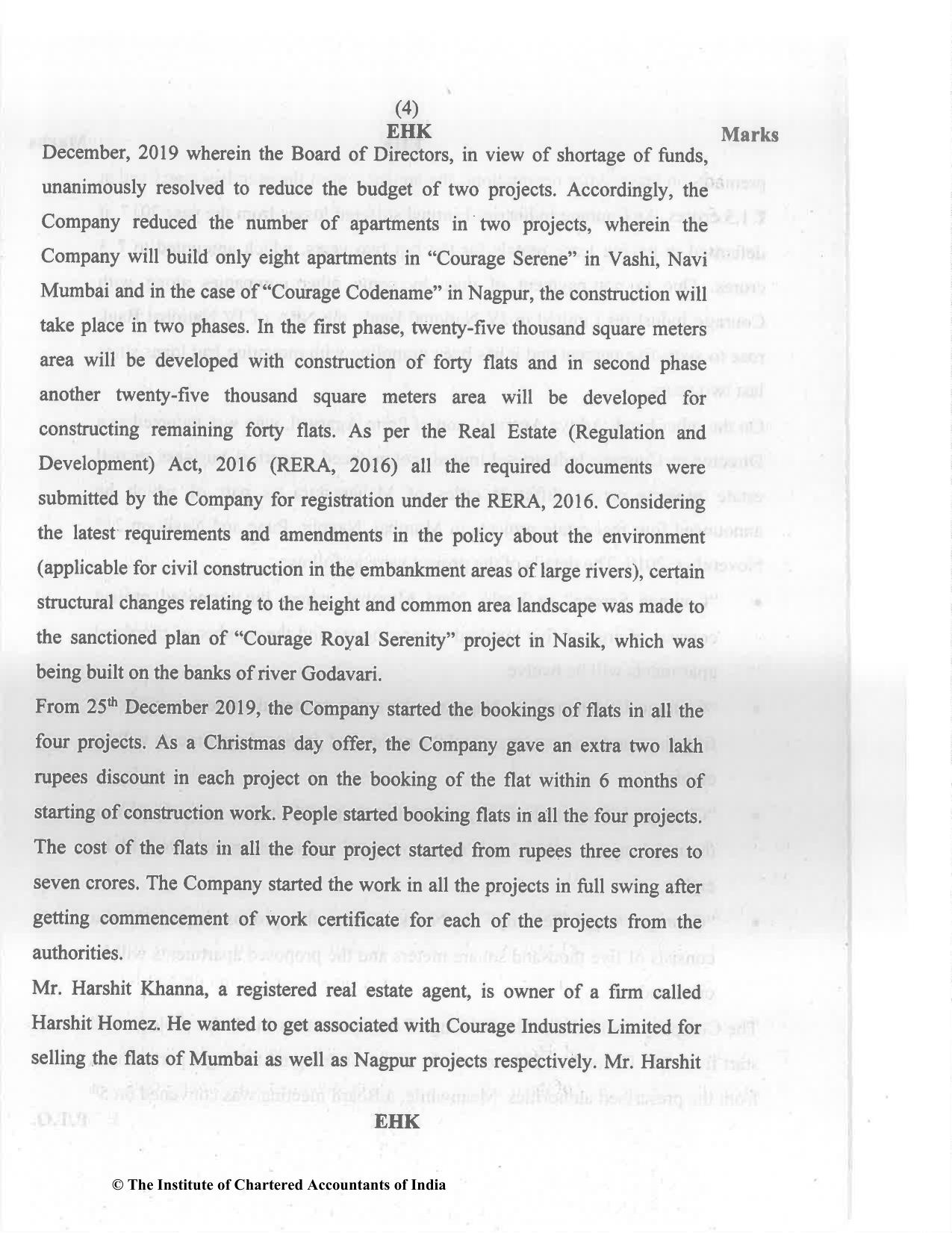 CA Final Nov 2022 Question Paper - Paper 6D – Economic Laws - Page 4